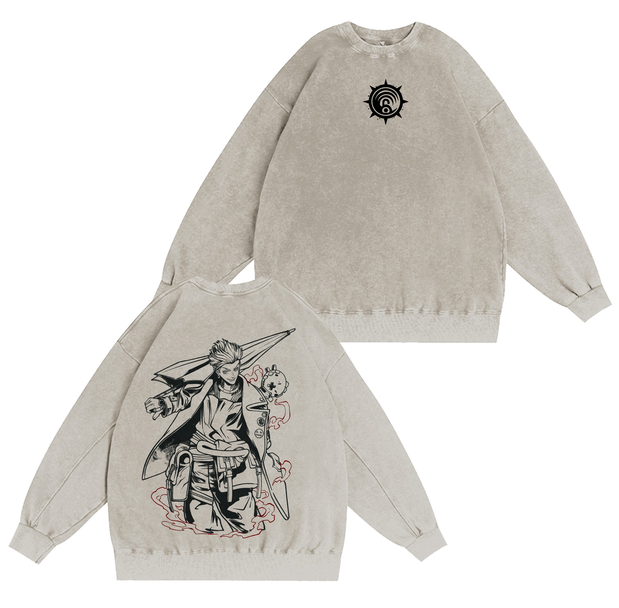 Gachiakuta  Anime Washed T-shirt/Crewneck/Hoodie