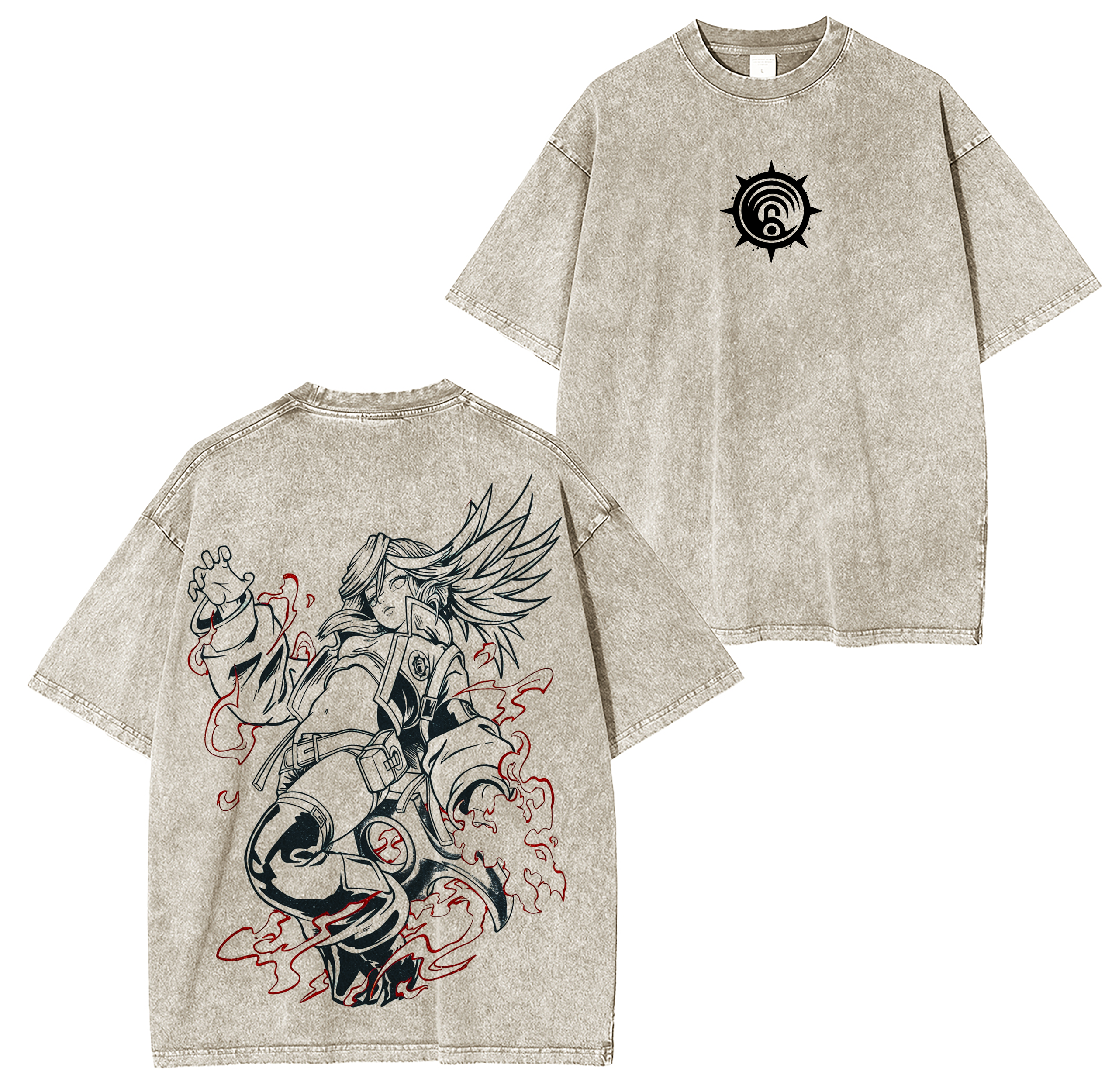 Gachiakuta  Anime Washed T-shirt/Crewneck/Hoodie