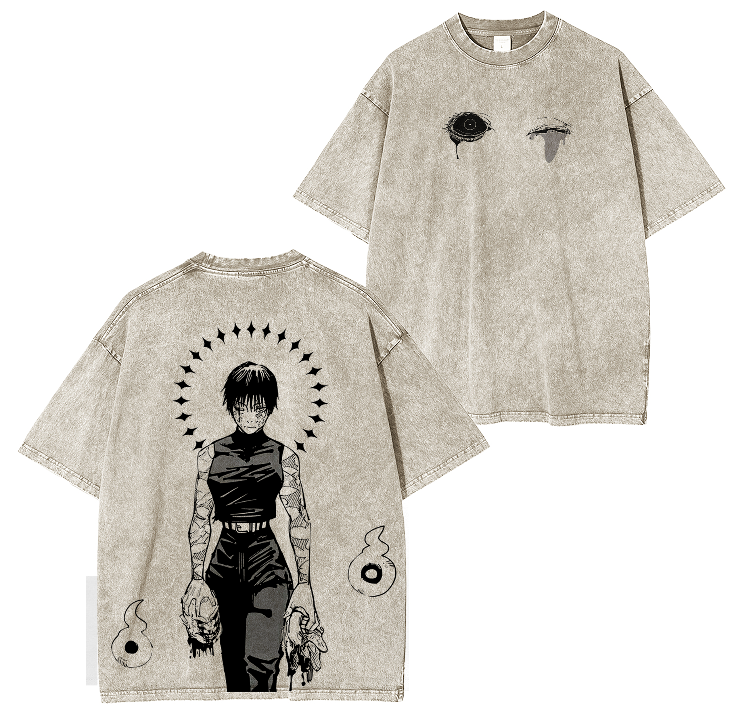Jujutsu Kaisen Washed T-shirt/Crewneck/Hoodie