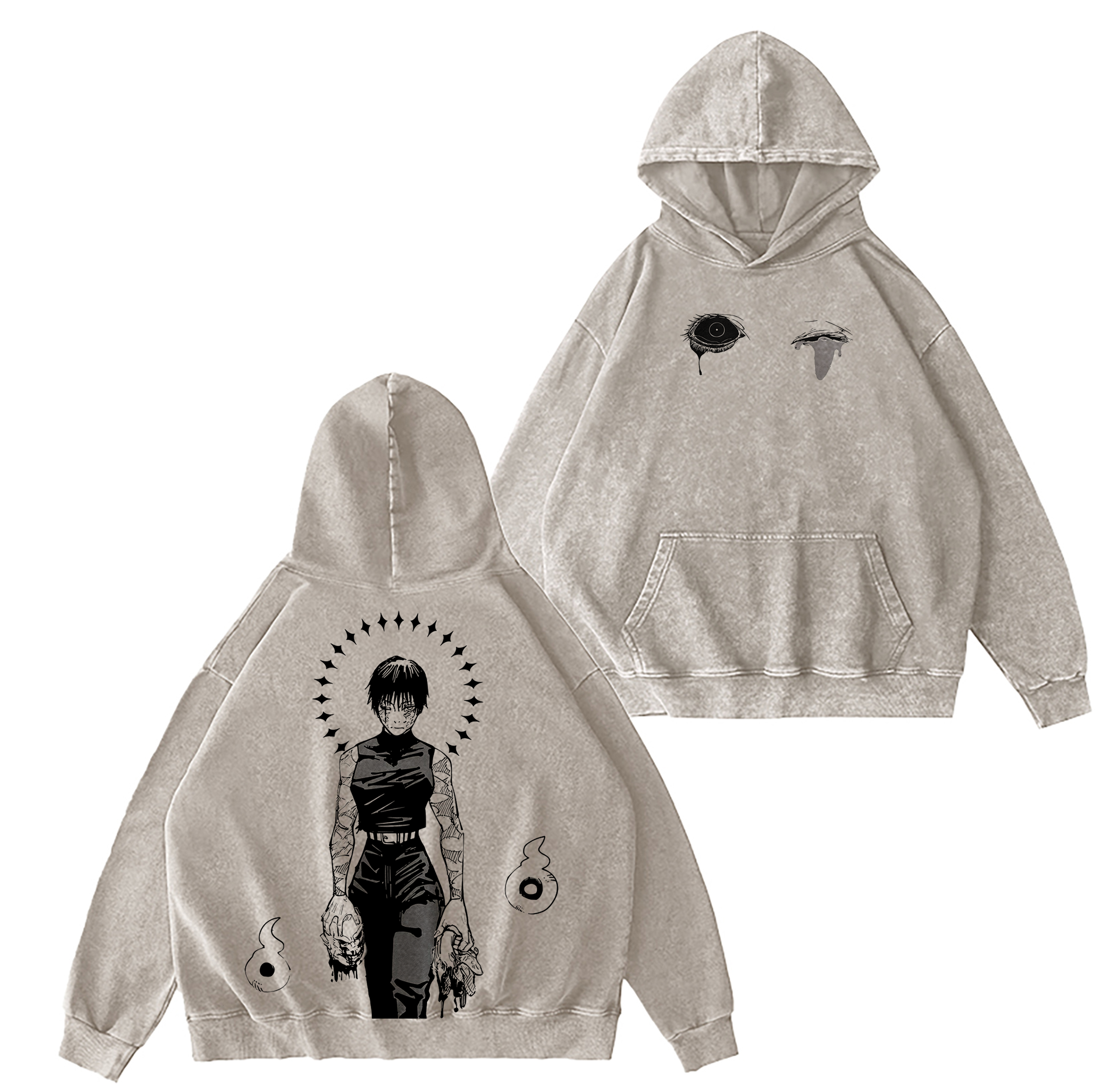 Jujutsu Kaisen Washed T-shirt/Crewneck/Hoodie