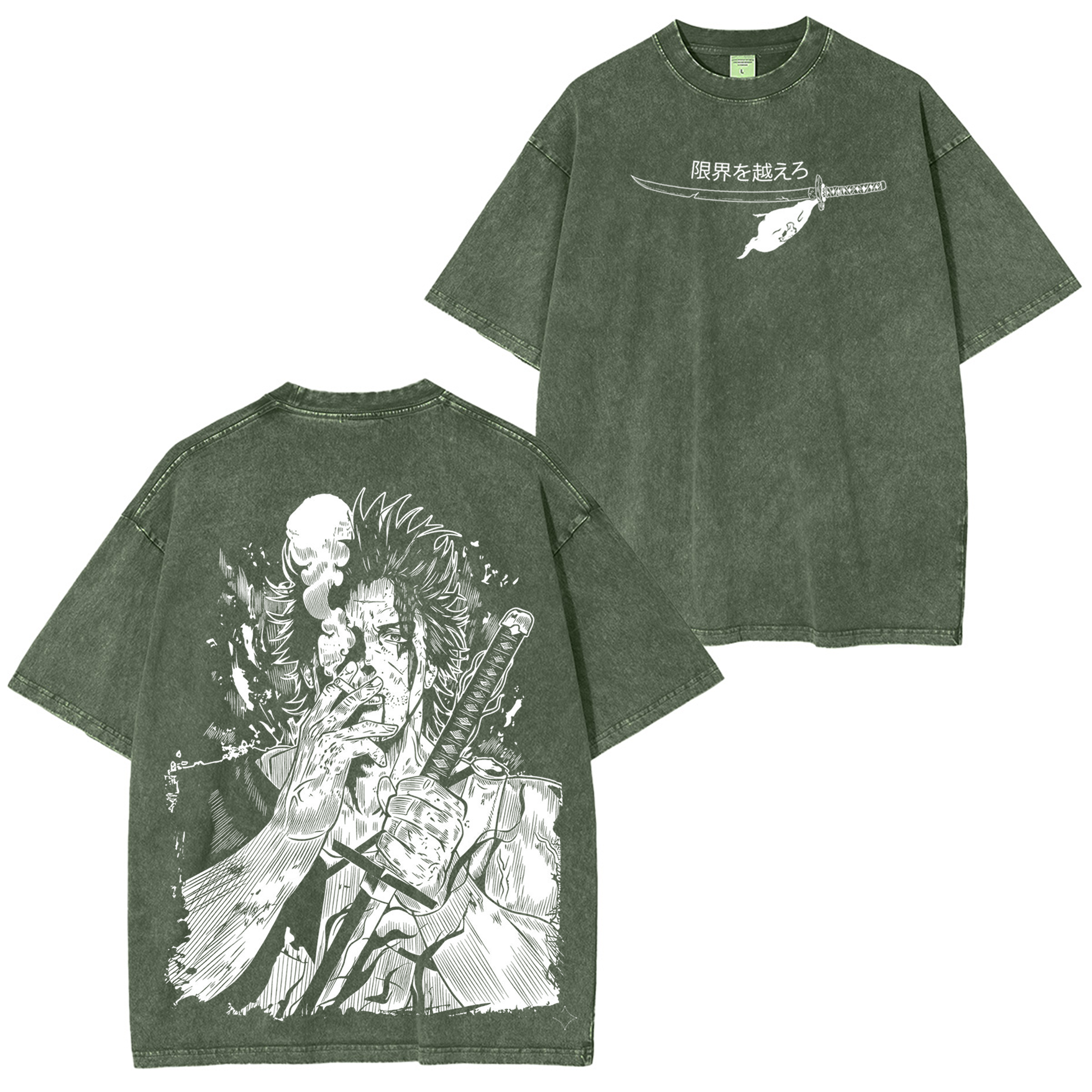 Black Clover Vintage Washed T-shirt/Crewneck/Hoodie