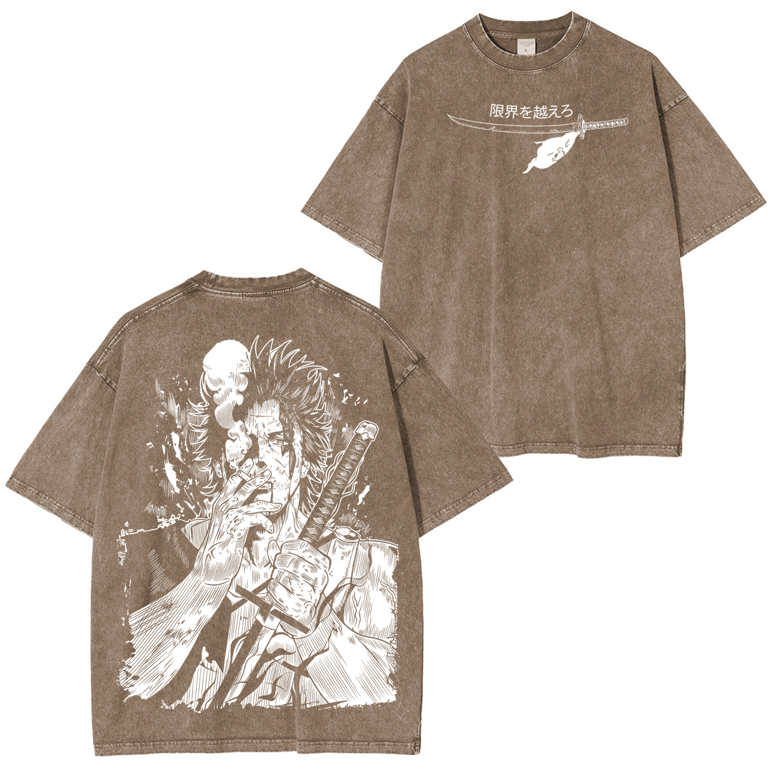 Black Clover Vintage Washed T-shirt/Crewneck/Hoodie