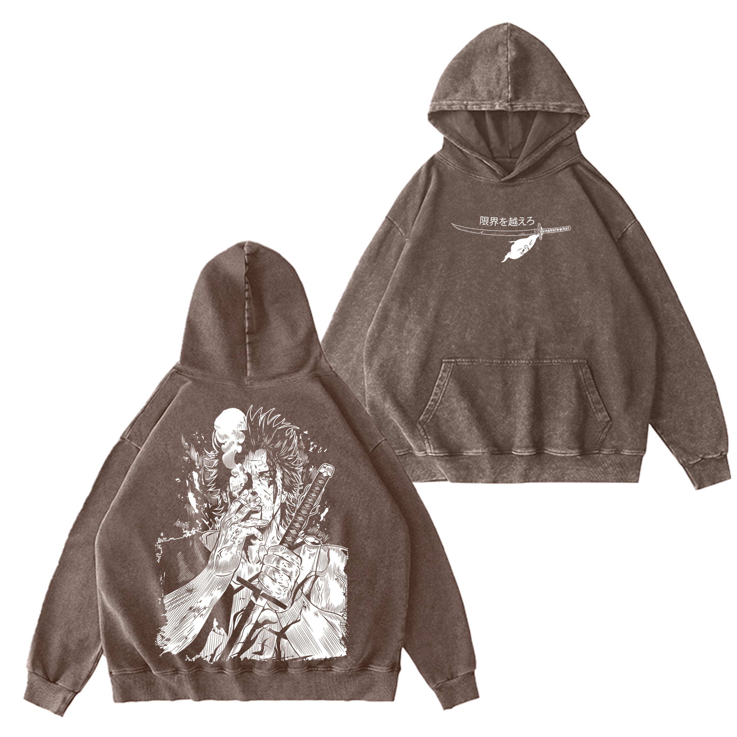 Black Clover Vintage Washed T-shirt/Crewneck/Hoodie