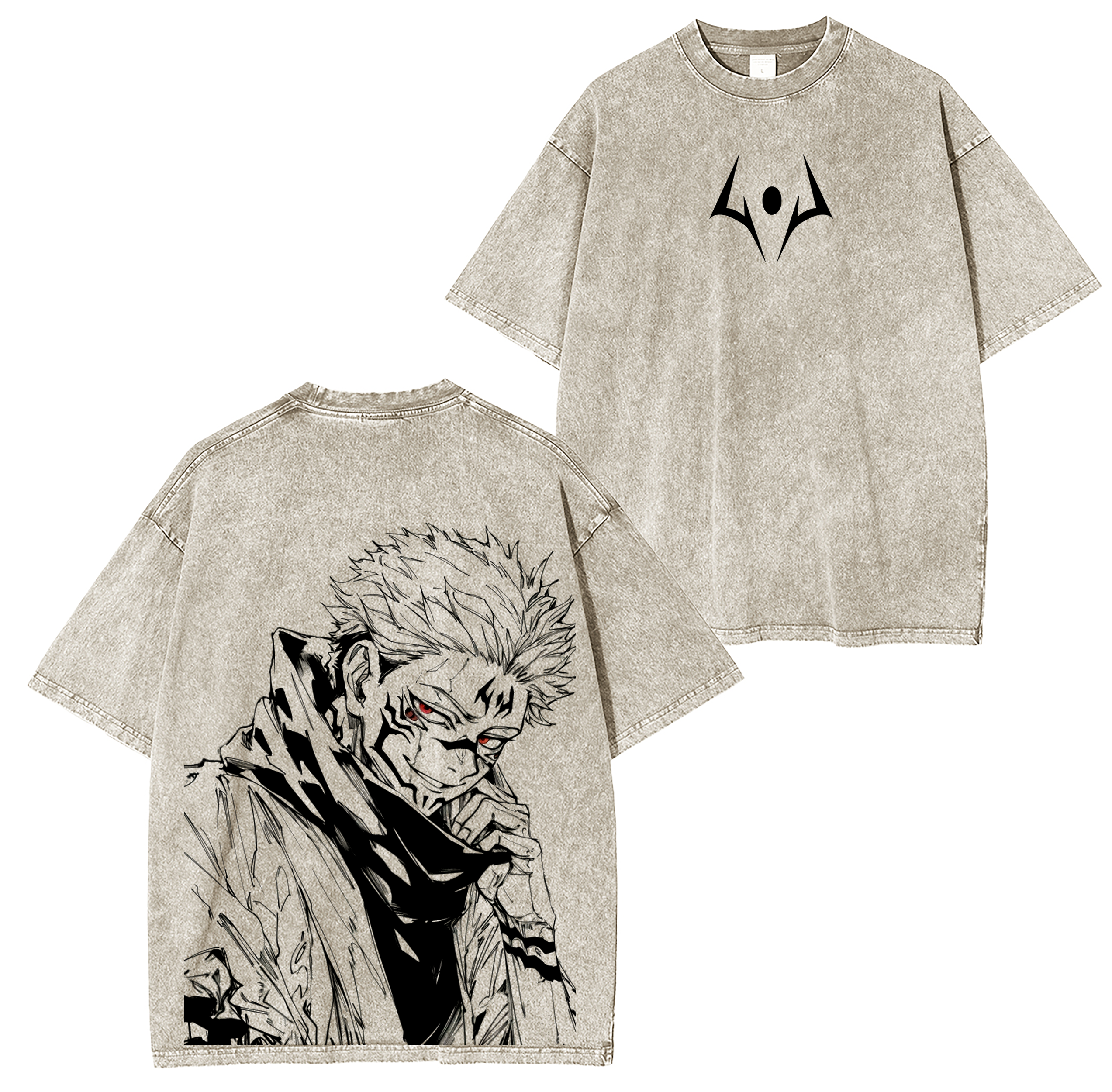 Jujutsu Kaisen Washed T-shirt/Crewneck/Hoodie