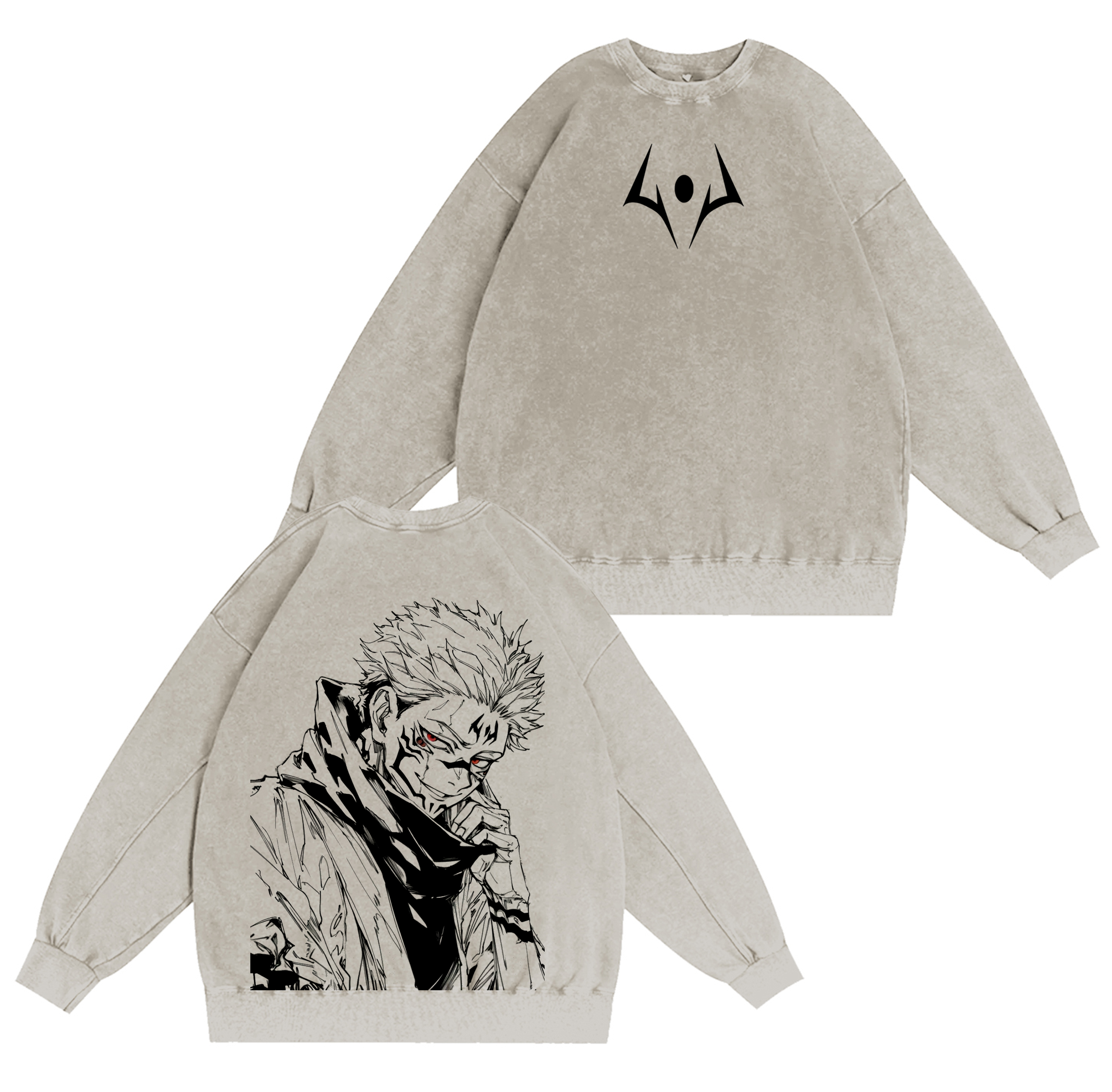 Jujutsu Kaisen Washed T-shirt/Crewneck/Hoodie