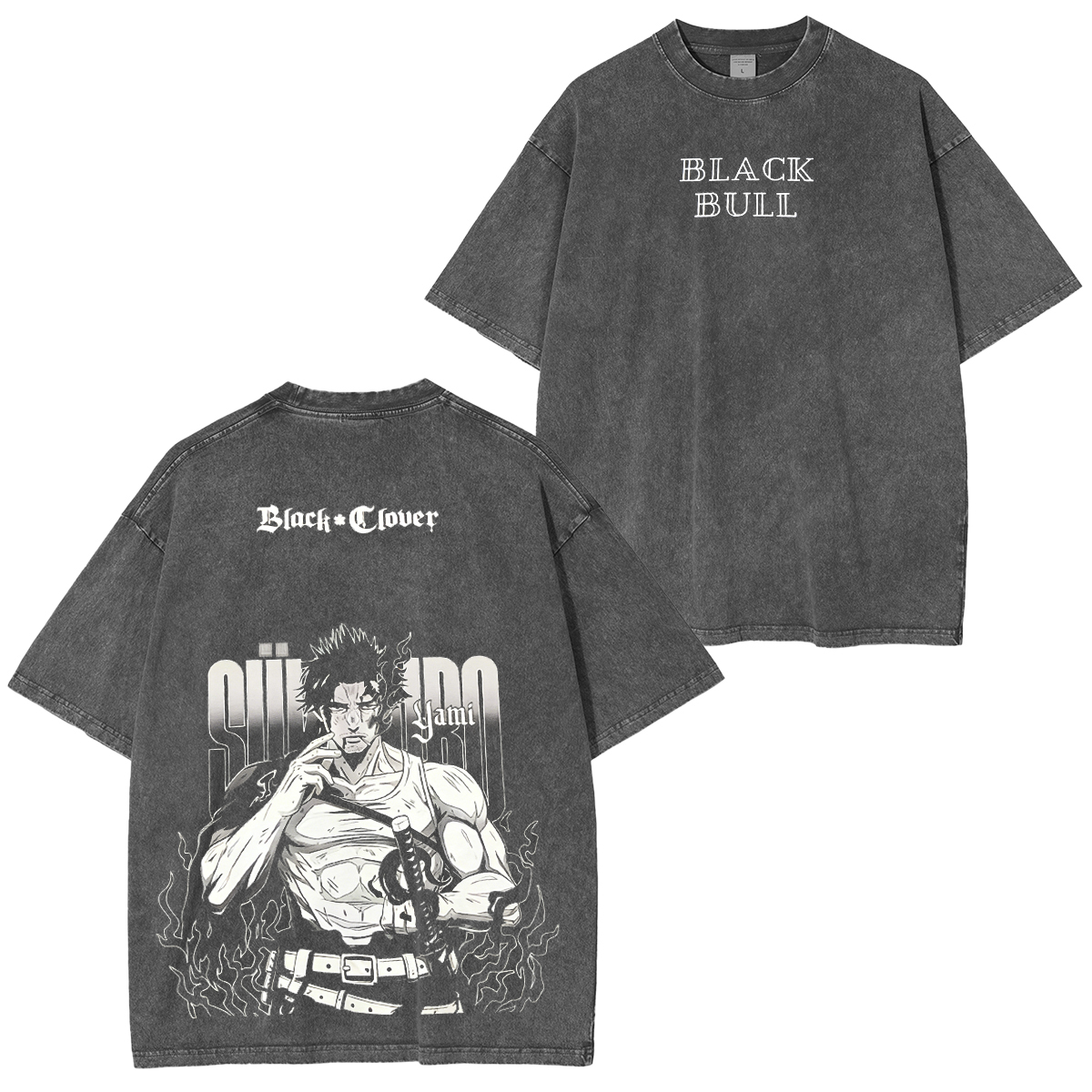 Akaza,Demon Slayer Vintage Tee