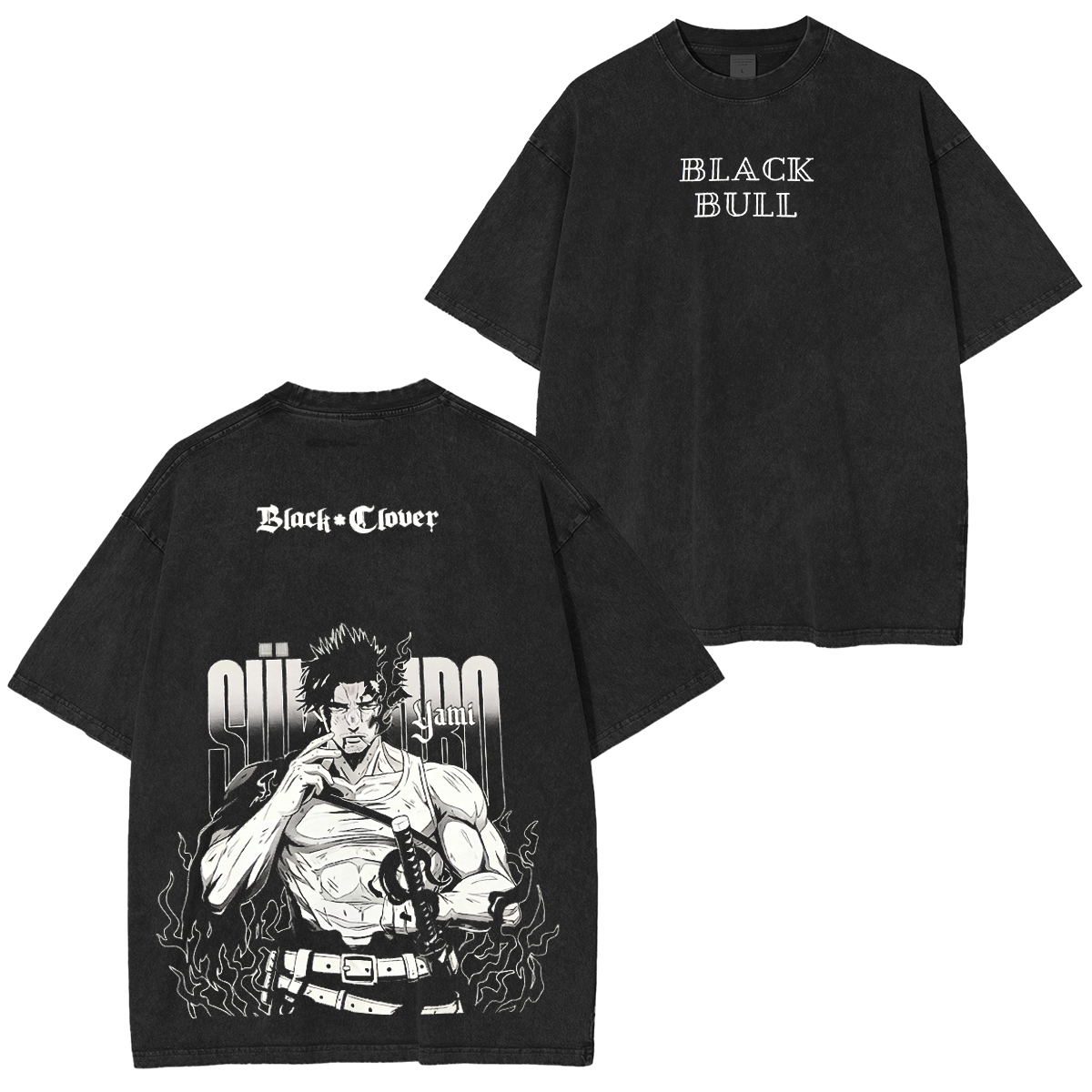 Akaza,Demon Slayer Vintage Tee