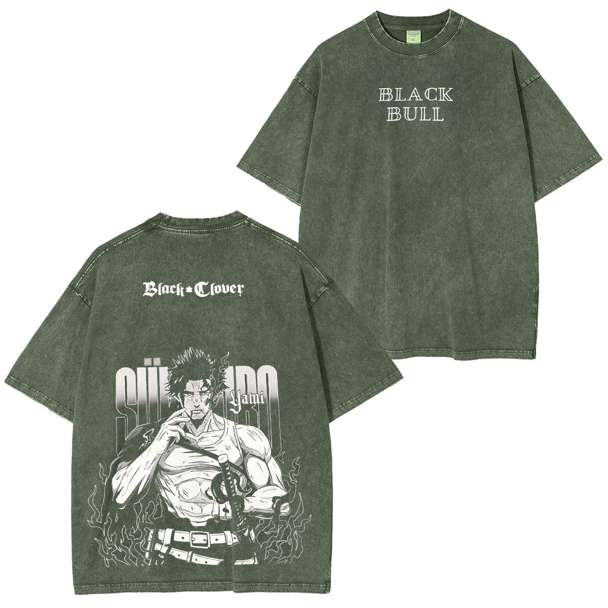 Akaza,Demon Slayer Vintage Tee