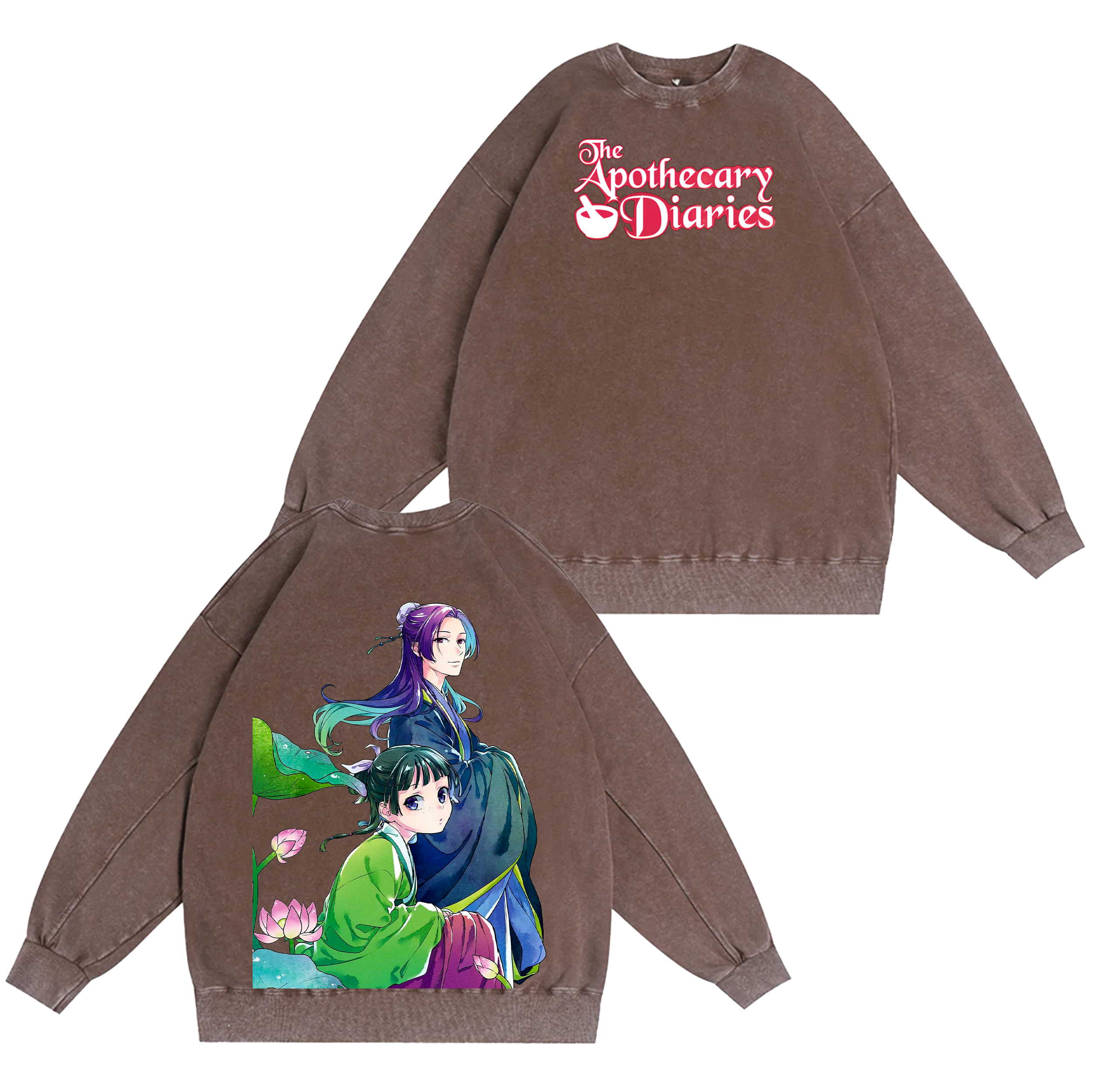 The Apothecary Diaries Anime Washed T-shirt/Crewneck/Hoodie