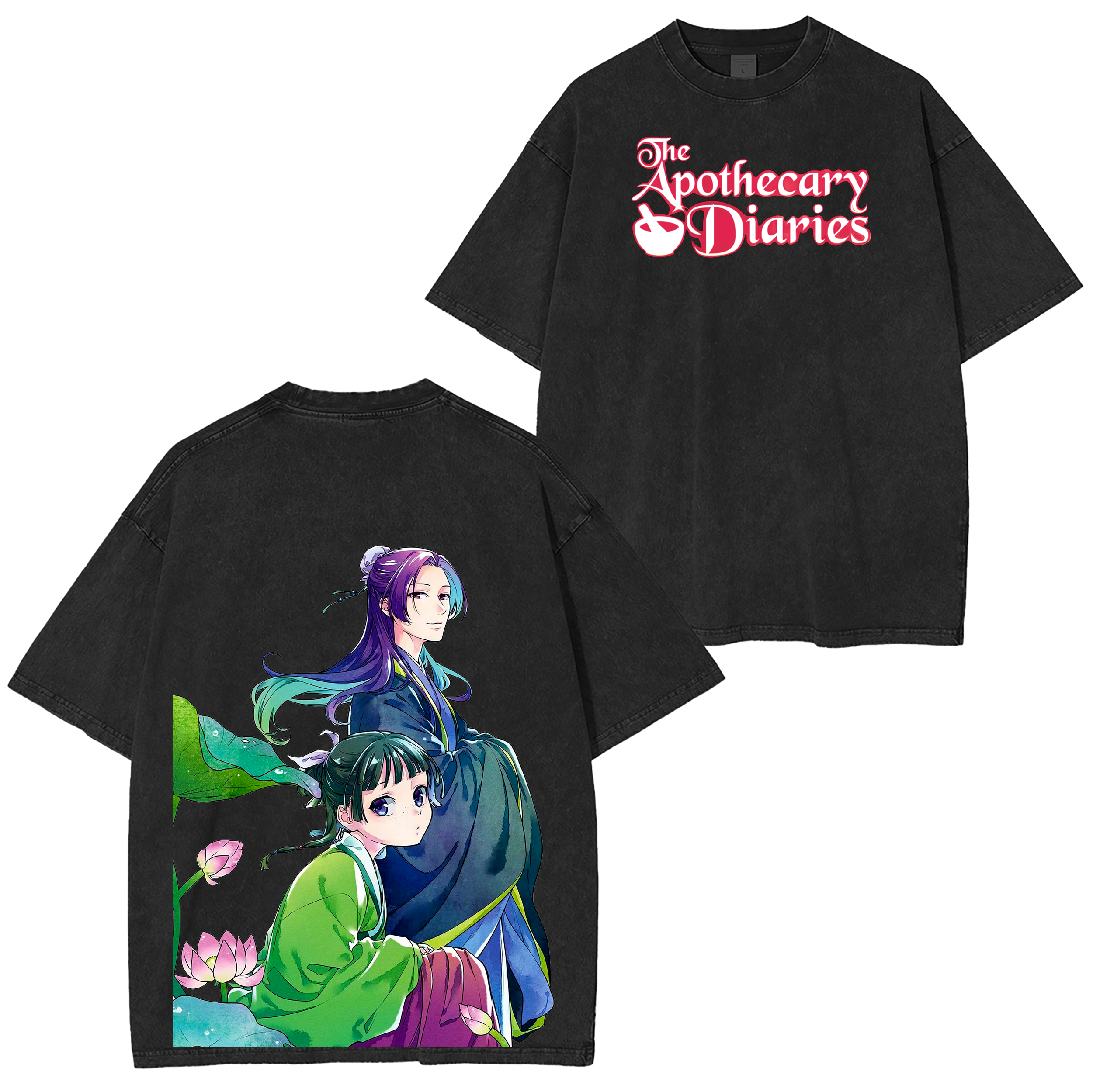 The Apothecary Diaries Anime Washed T-shirt/Crewneck/Hoodie
