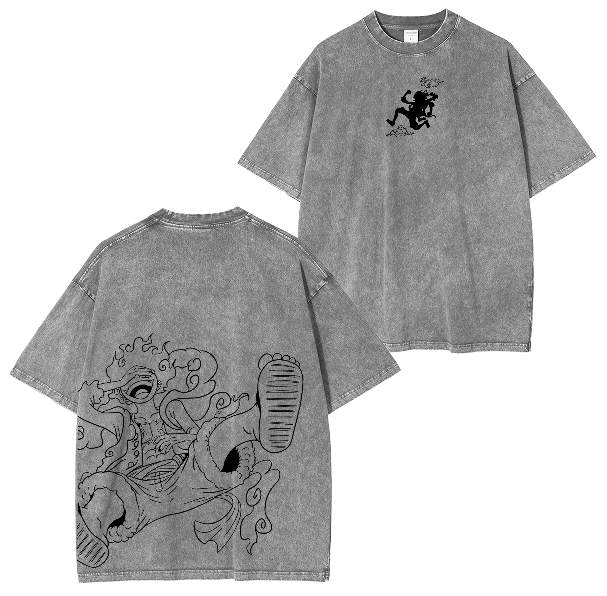 Luffy One Piece Washed T-shirt/Crewneck/Hoodie