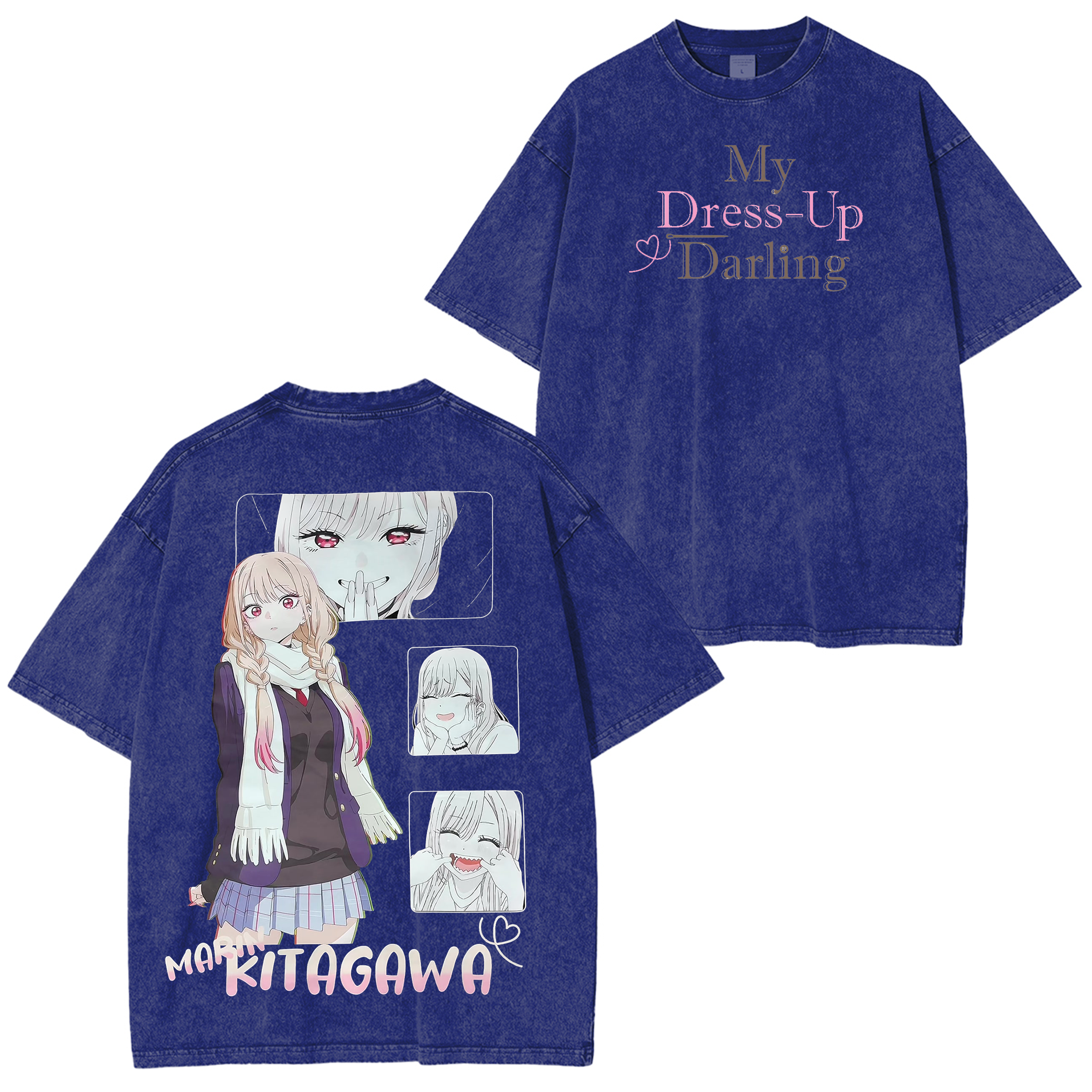 My Dress-Up Darling Anime Washed T-shirt/Crewneck/Hoodie