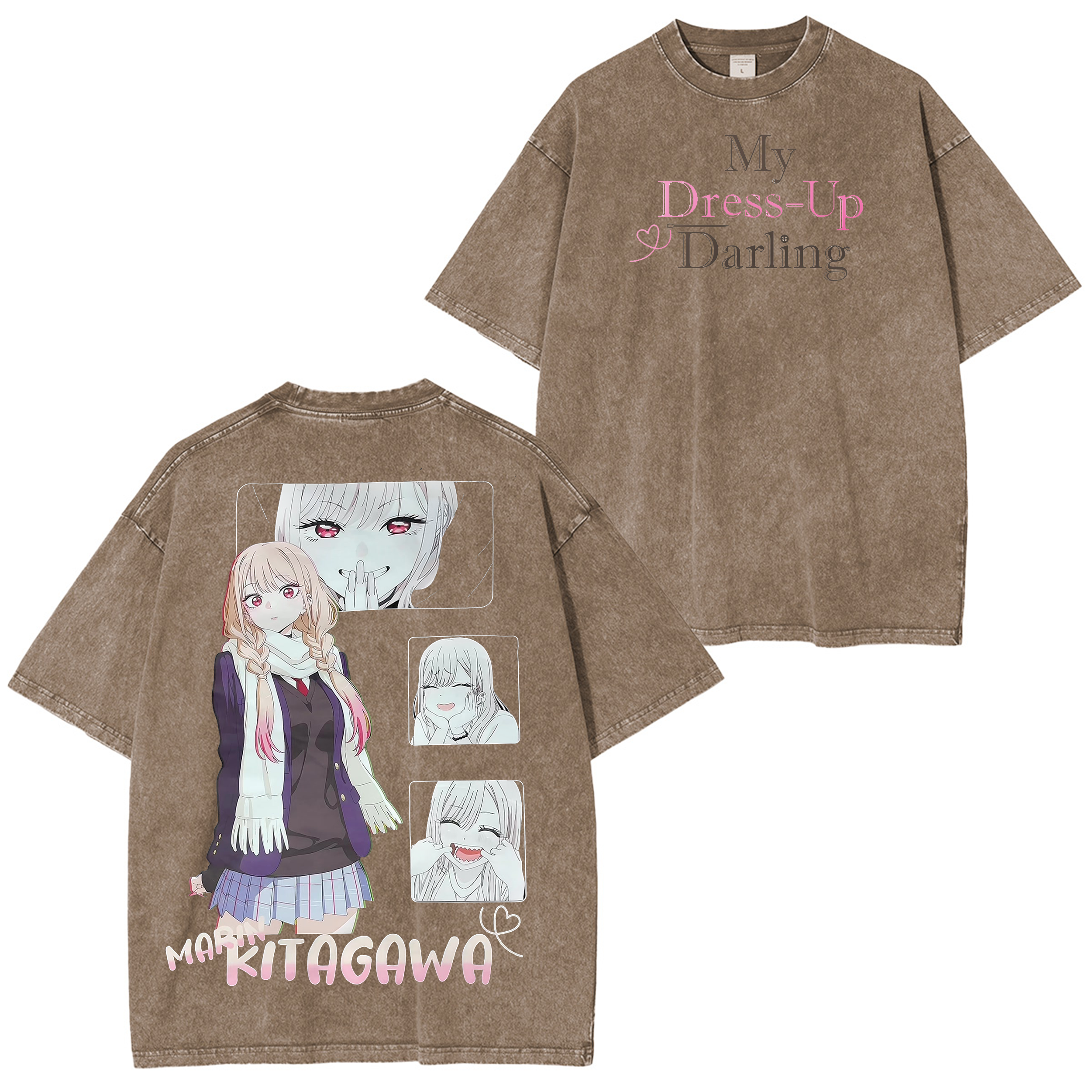 My Dress-Up Darling Anime Washed T-shirt/Crewneck/Hoodie