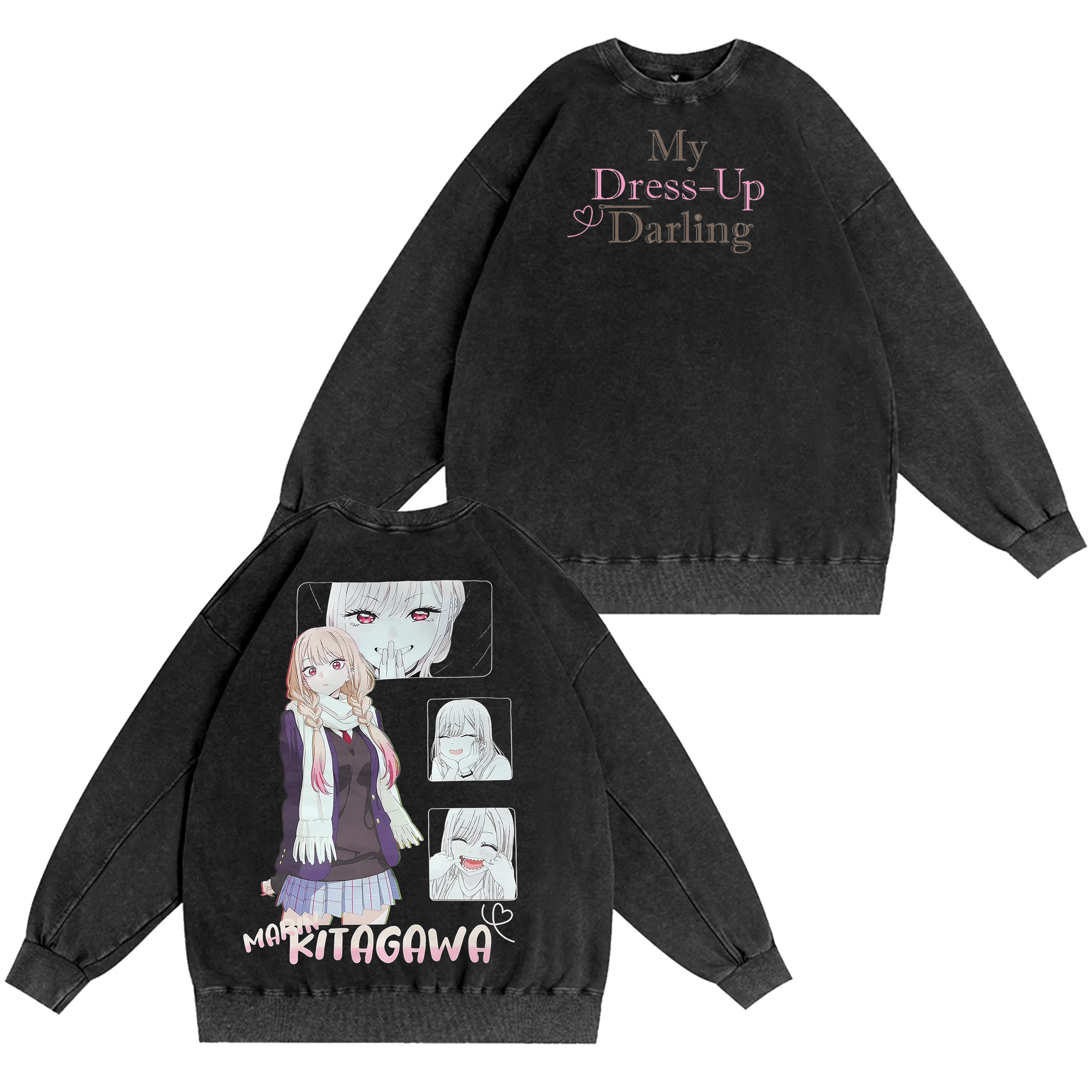 My Dress-Up Darling Anime Washed T-shirt/Crewneck/Hoodie