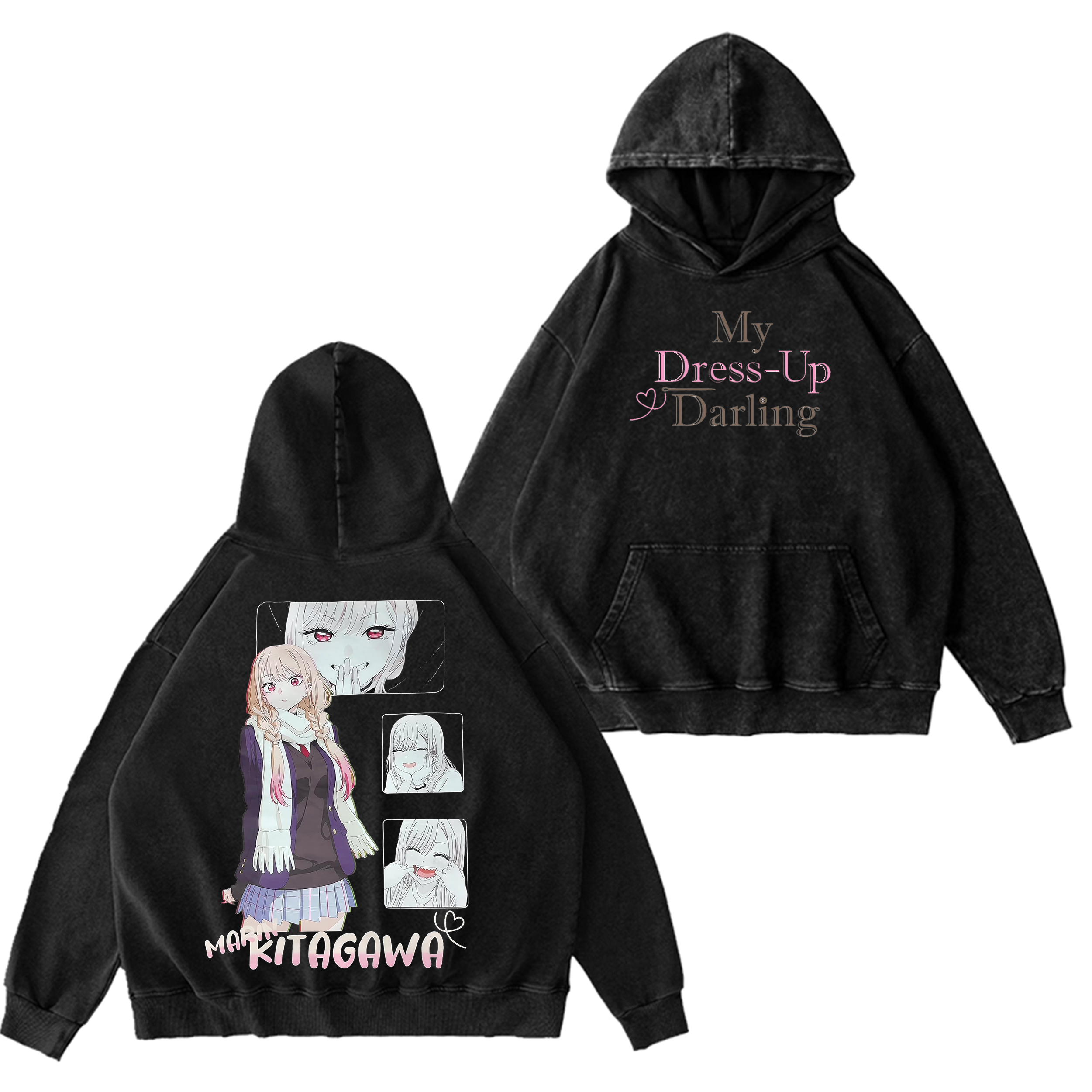 My Dress-Up Darling Anime Washed T-shirt/Crewneck/Hoodie