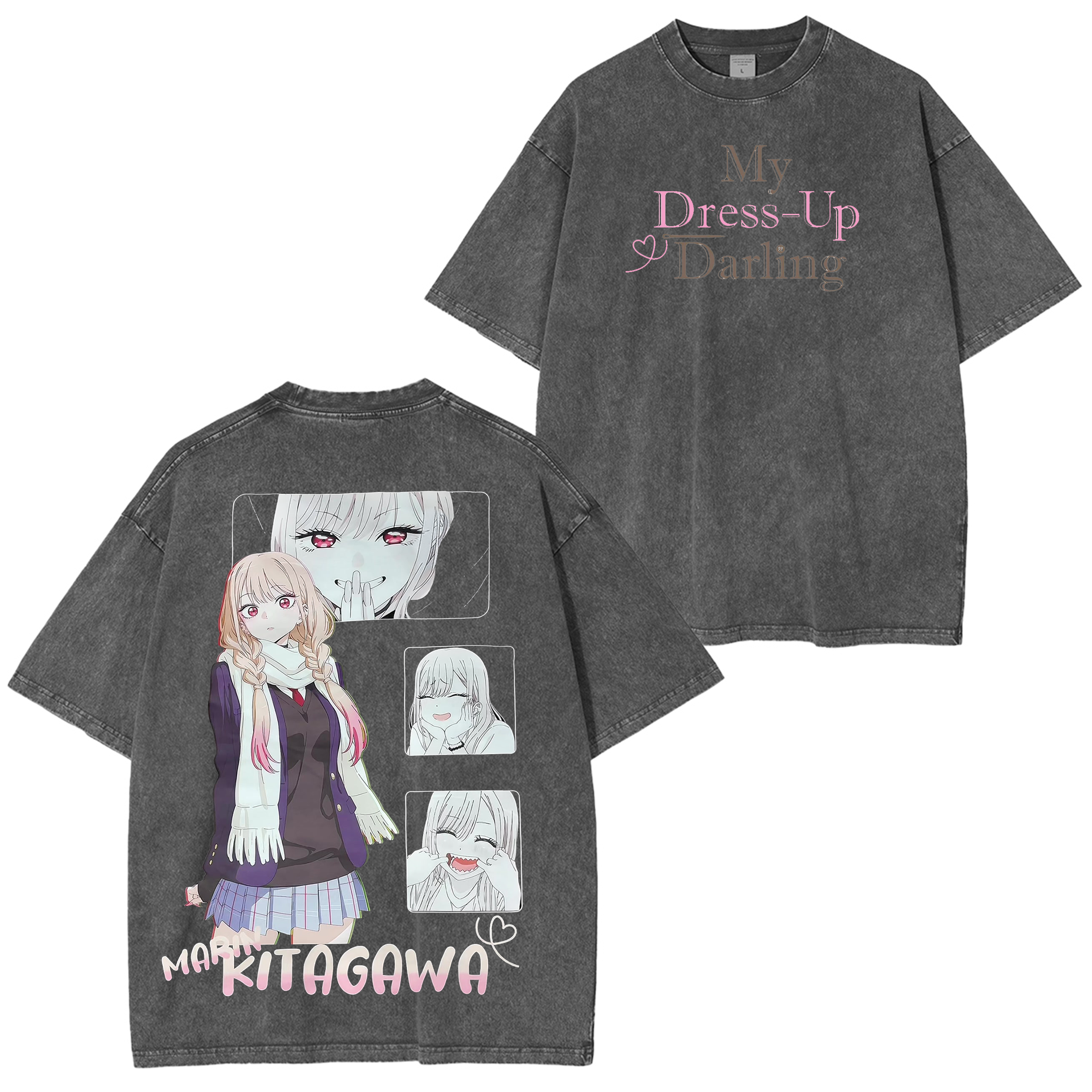 My Dress-Up Darling Anime Washed T-shirt/Crewneck/Hoodie