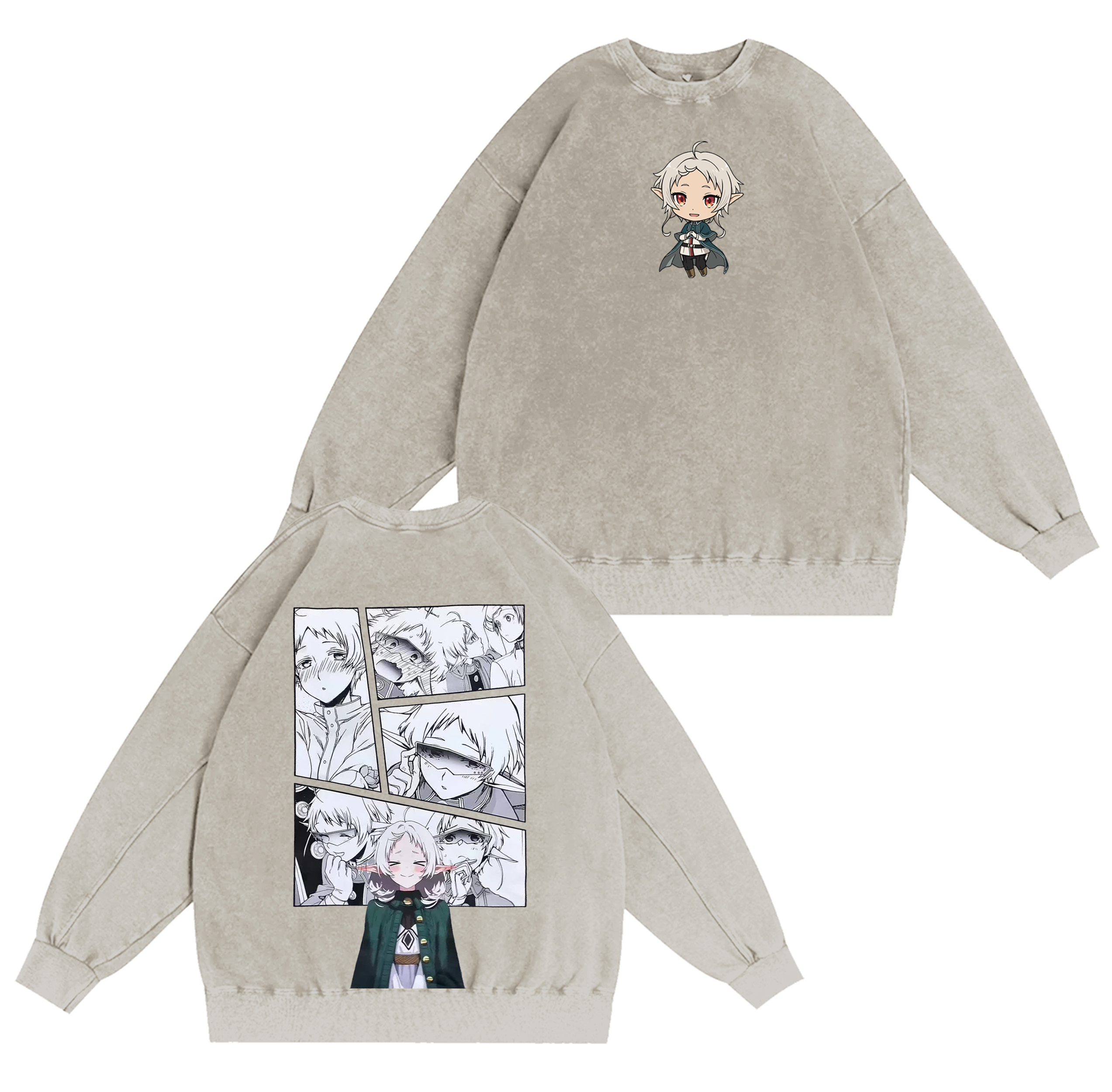 Mushoku Tensei Washed T-shirt/Crewneck/Hoodie
