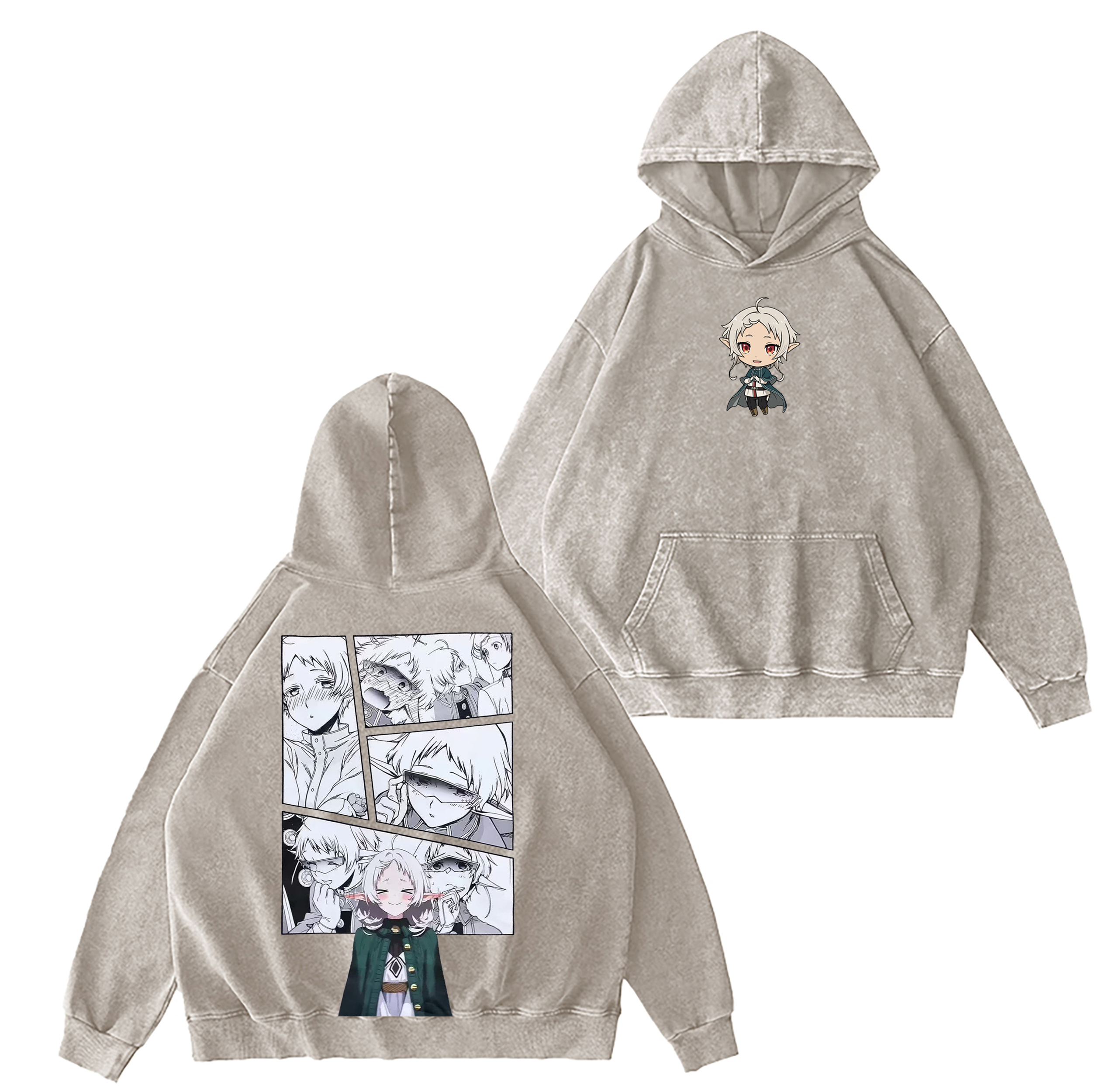 Mushoku Tensei Washed T-shirt/Crewneck/Hoodie