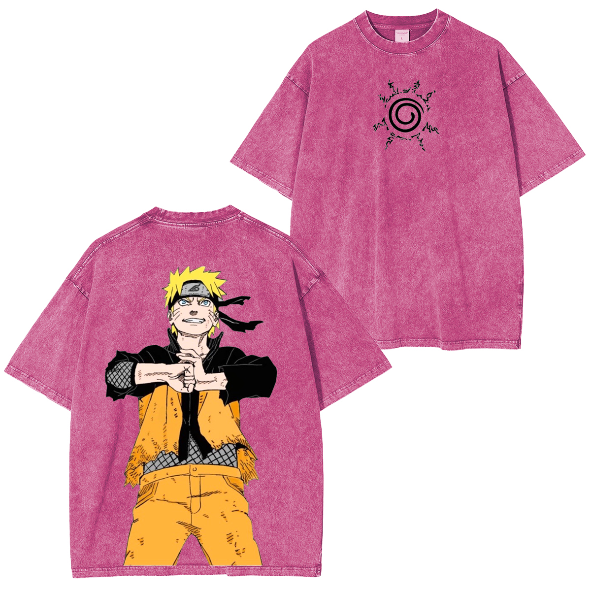 Naruto Anime Washed T-shirt/Crewneck/Hoodie