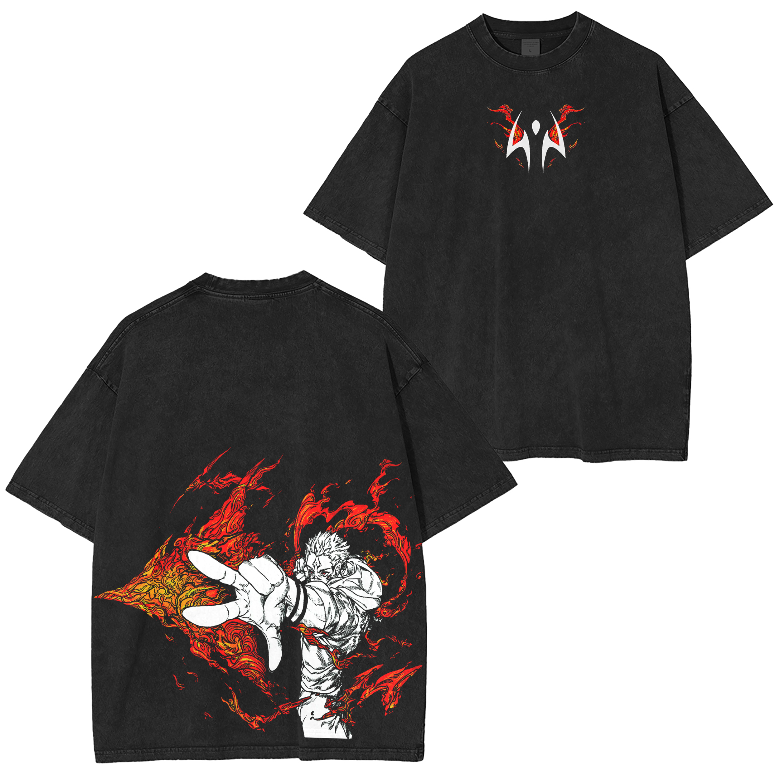 Jujutsu Kaisen Anime Washed T-shirt/Crewneck/Hoodie