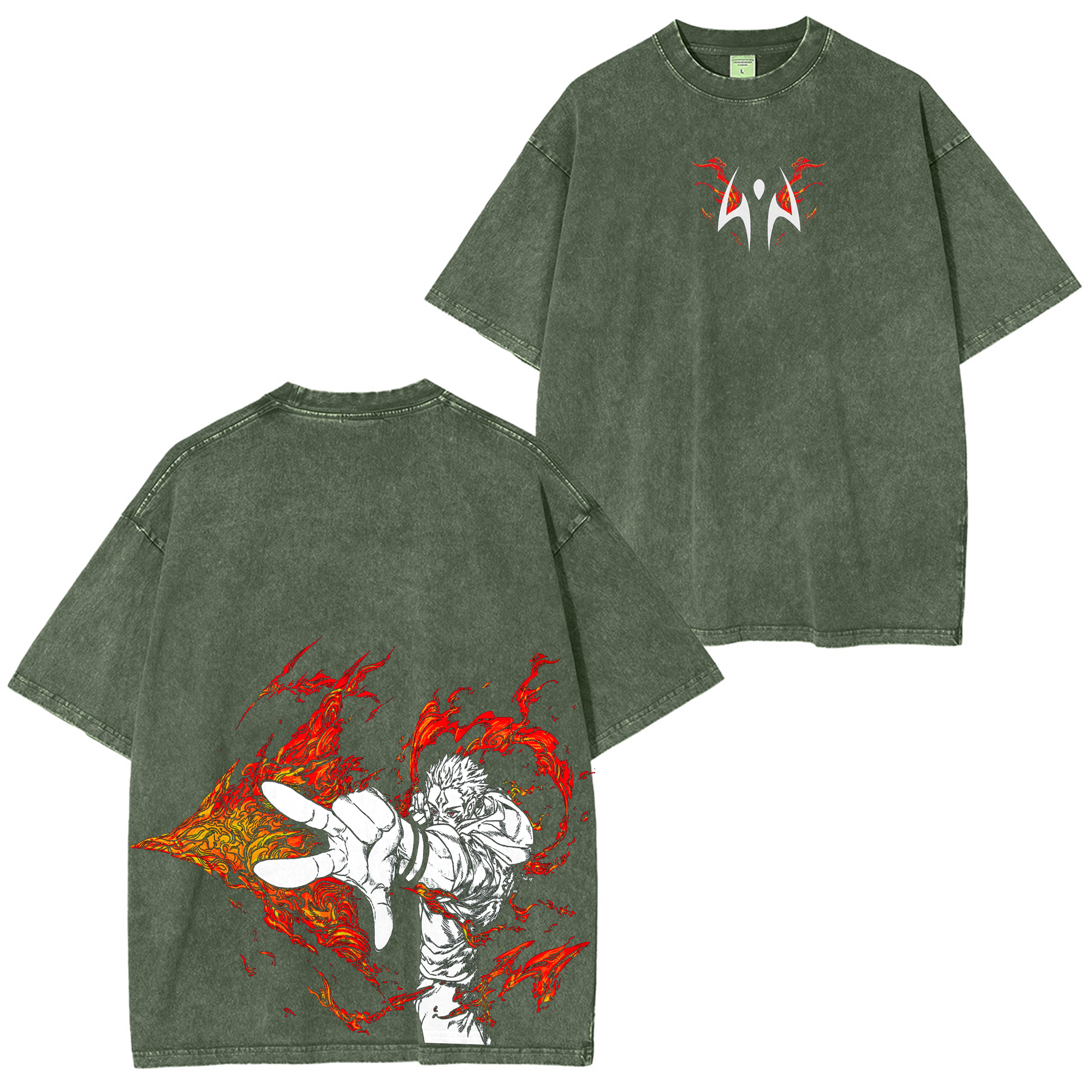 Jujutsu Kaisen Anime Washed T-shirt/Crewneck/Hoodie