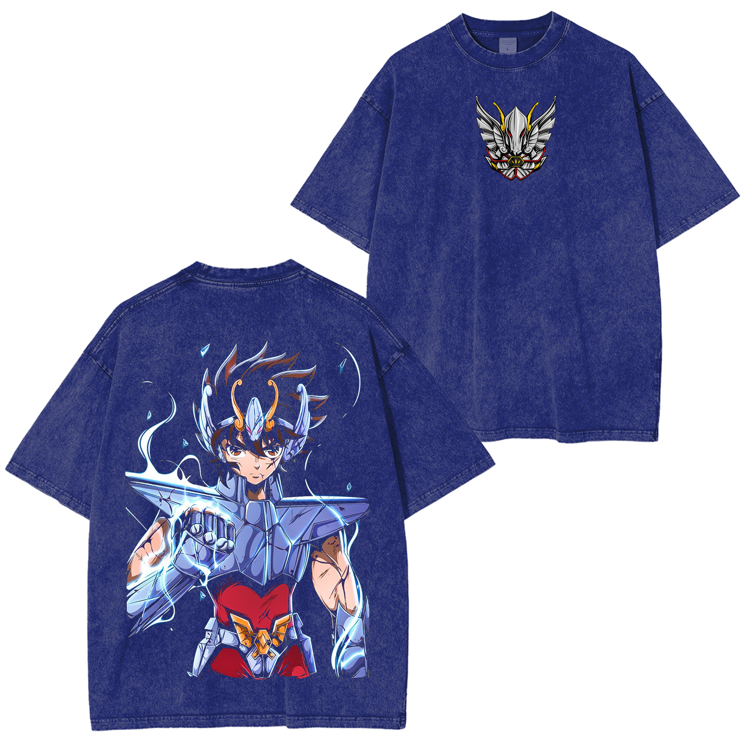 Saint Seiya Anime Washed T-shirt/Crewneck/Hoodie
