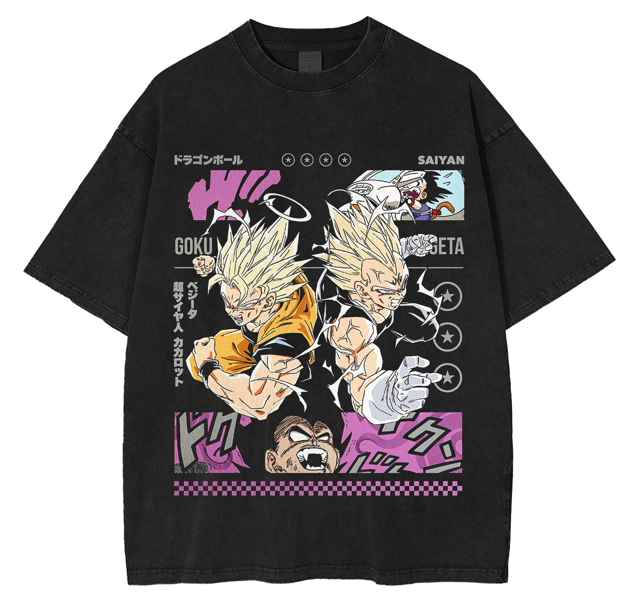 Dragon Ball Anime Washed T-shirt/Crewneck/Hoodie