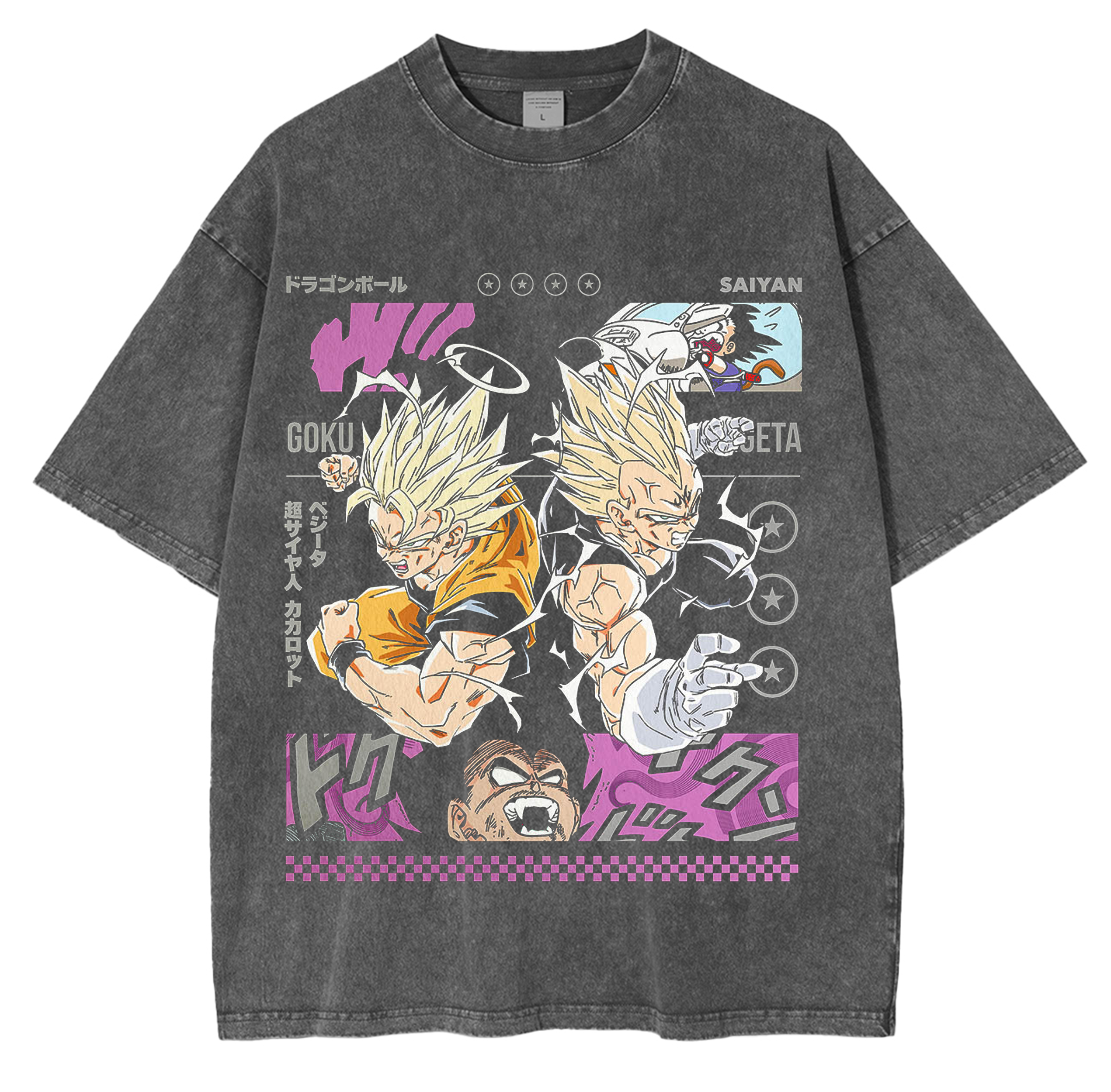 Dragon Ball Anime Washed T-shirt/Crewneck/Hoodie