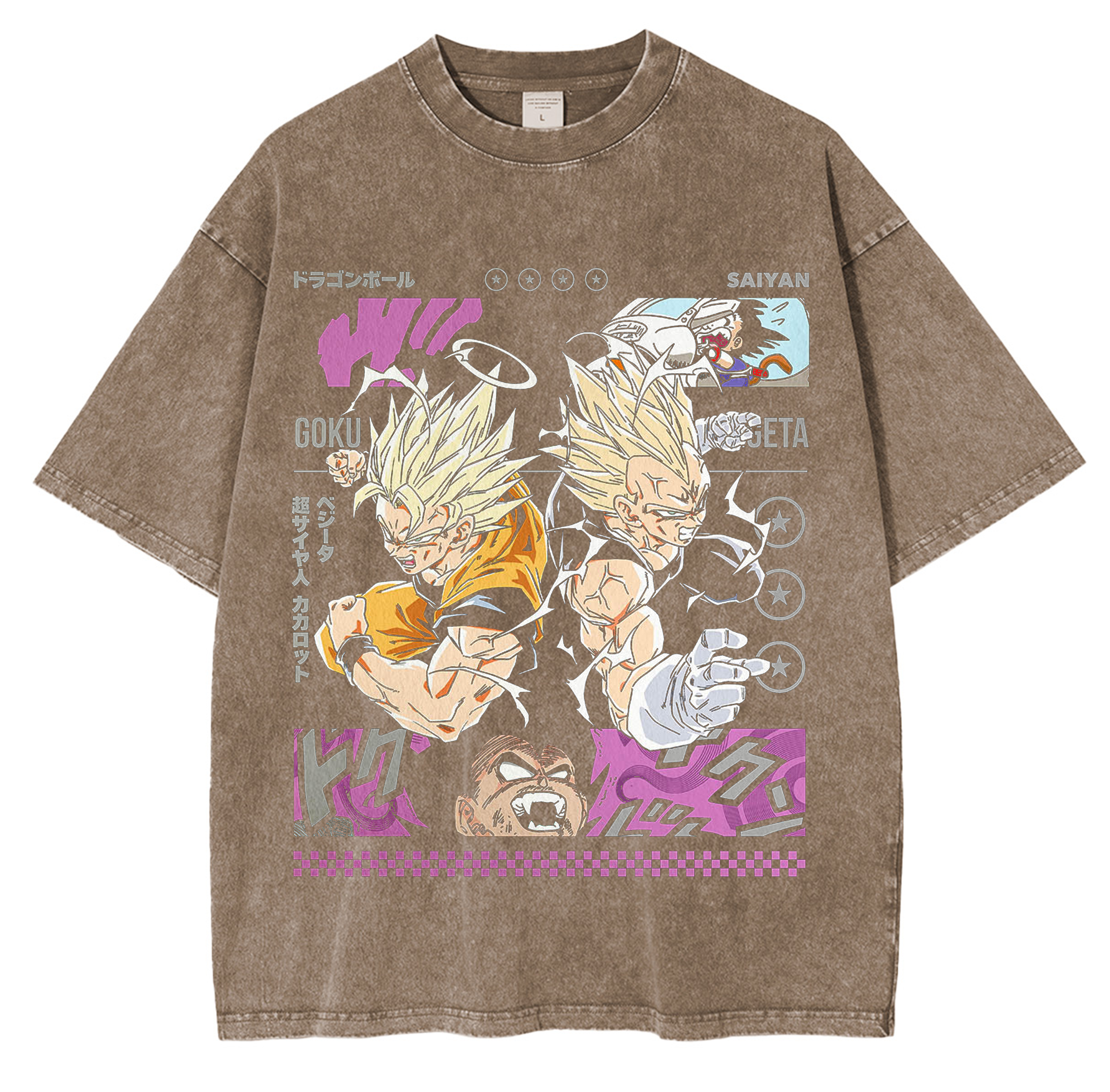 Dragon Ball Anime Washed T-shirt/Crewneck/Hoodie