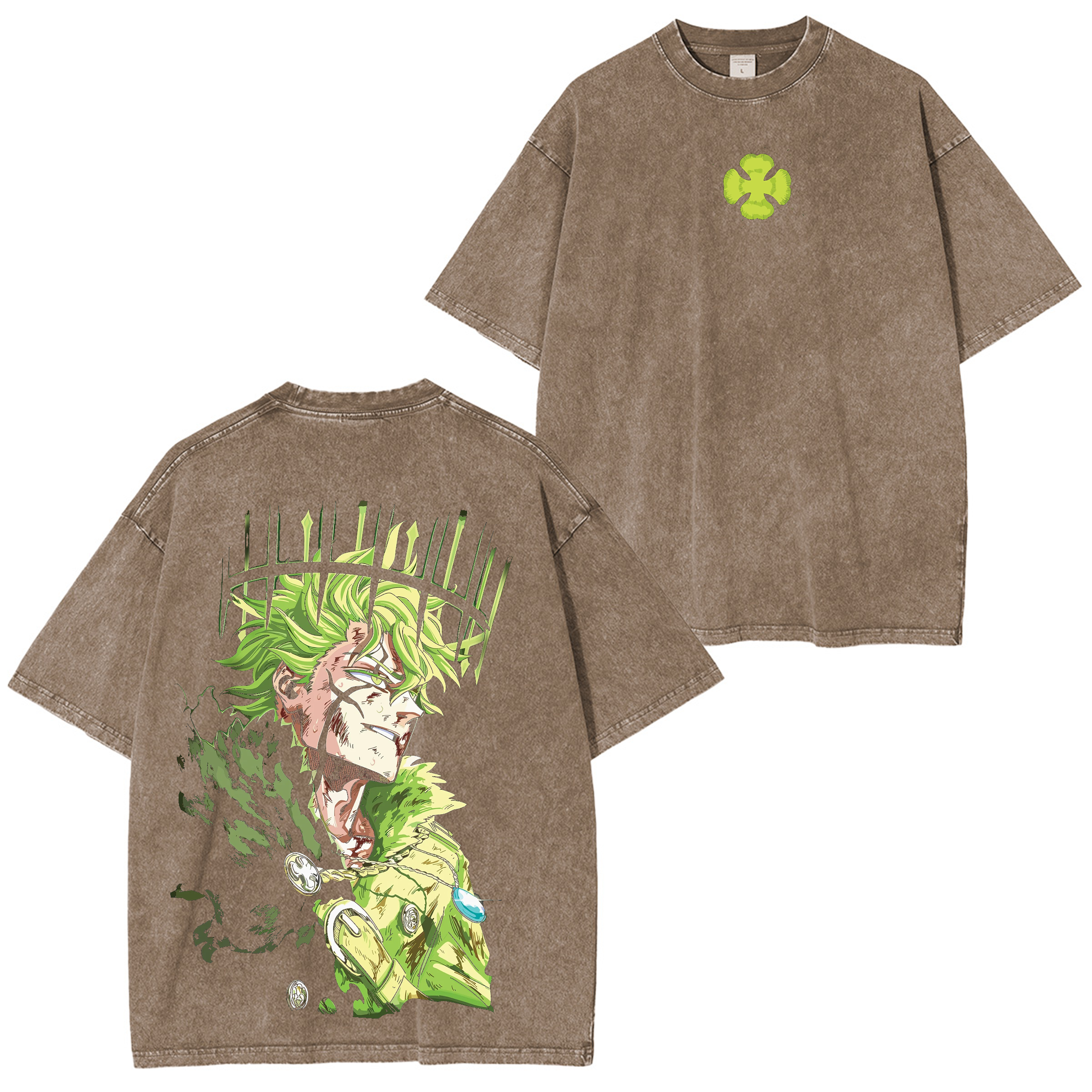 Yuno: Spirit of the Wind,Black Clover Washed T-shirt/Crewneck/Hoodie