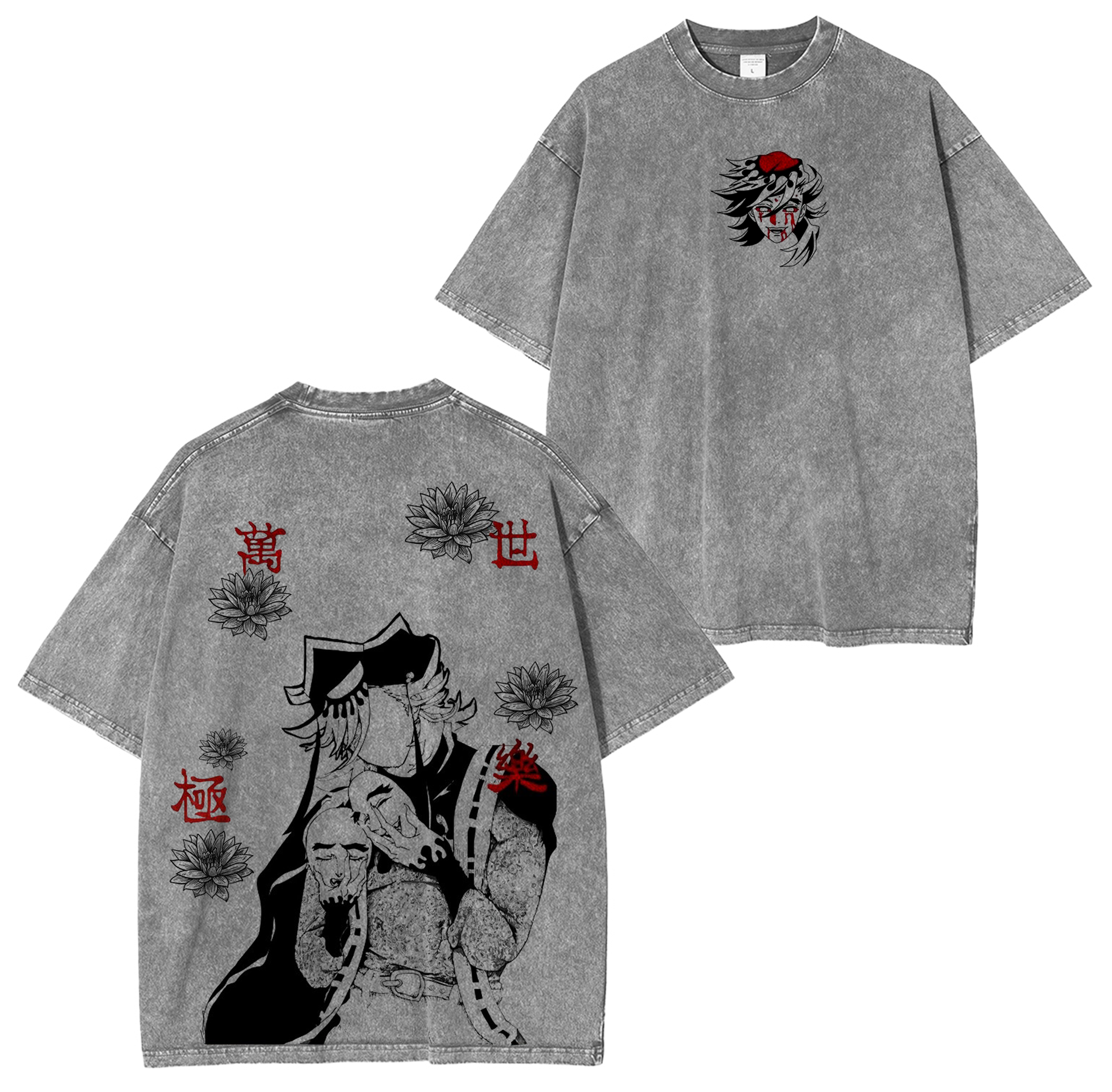 Demon Slayer Anime Washed T-shirt/Crewneck/Hoodie