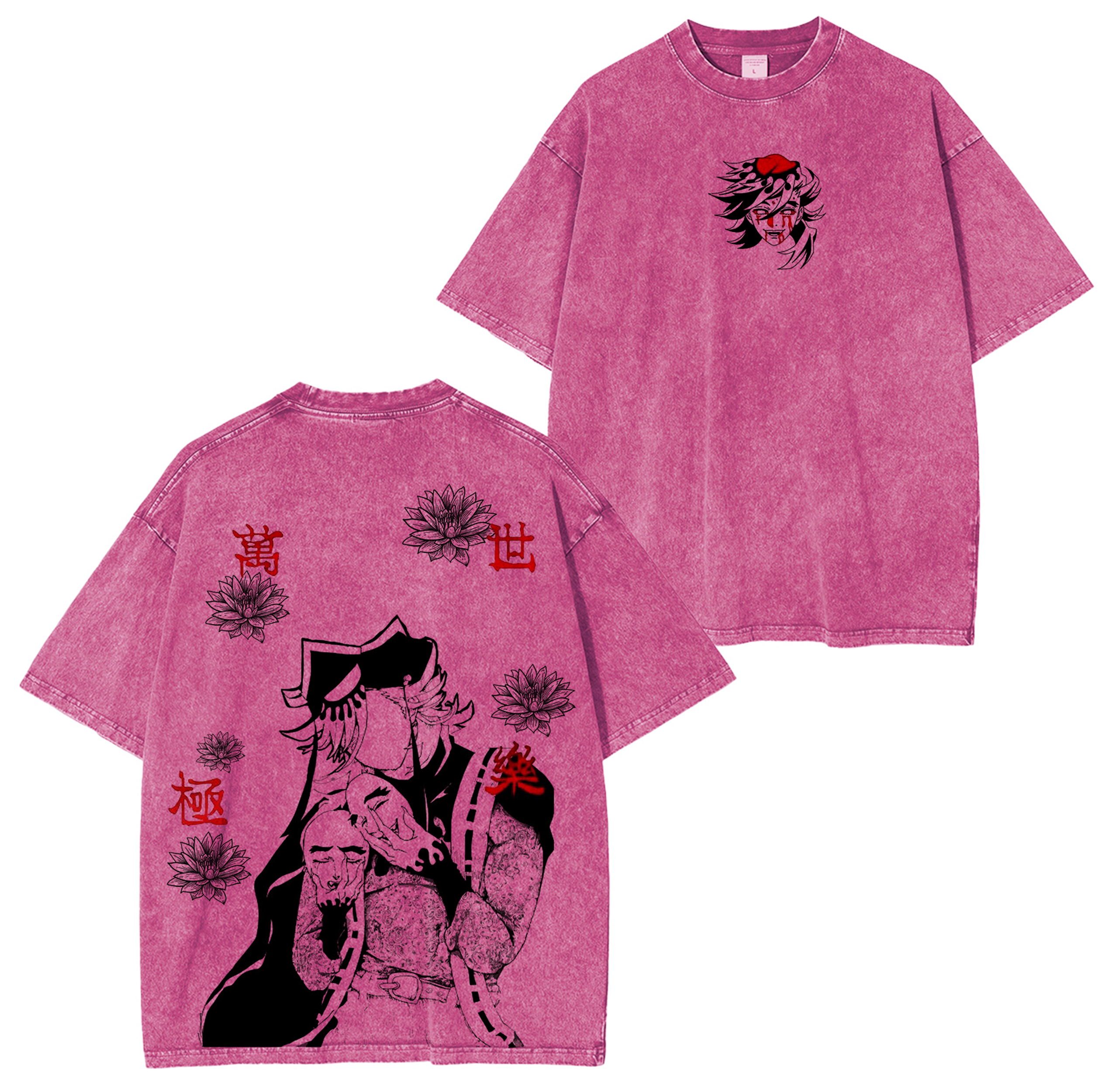 Demon Slayer Anime Washed T-shirt/Crewneck/Hoodie