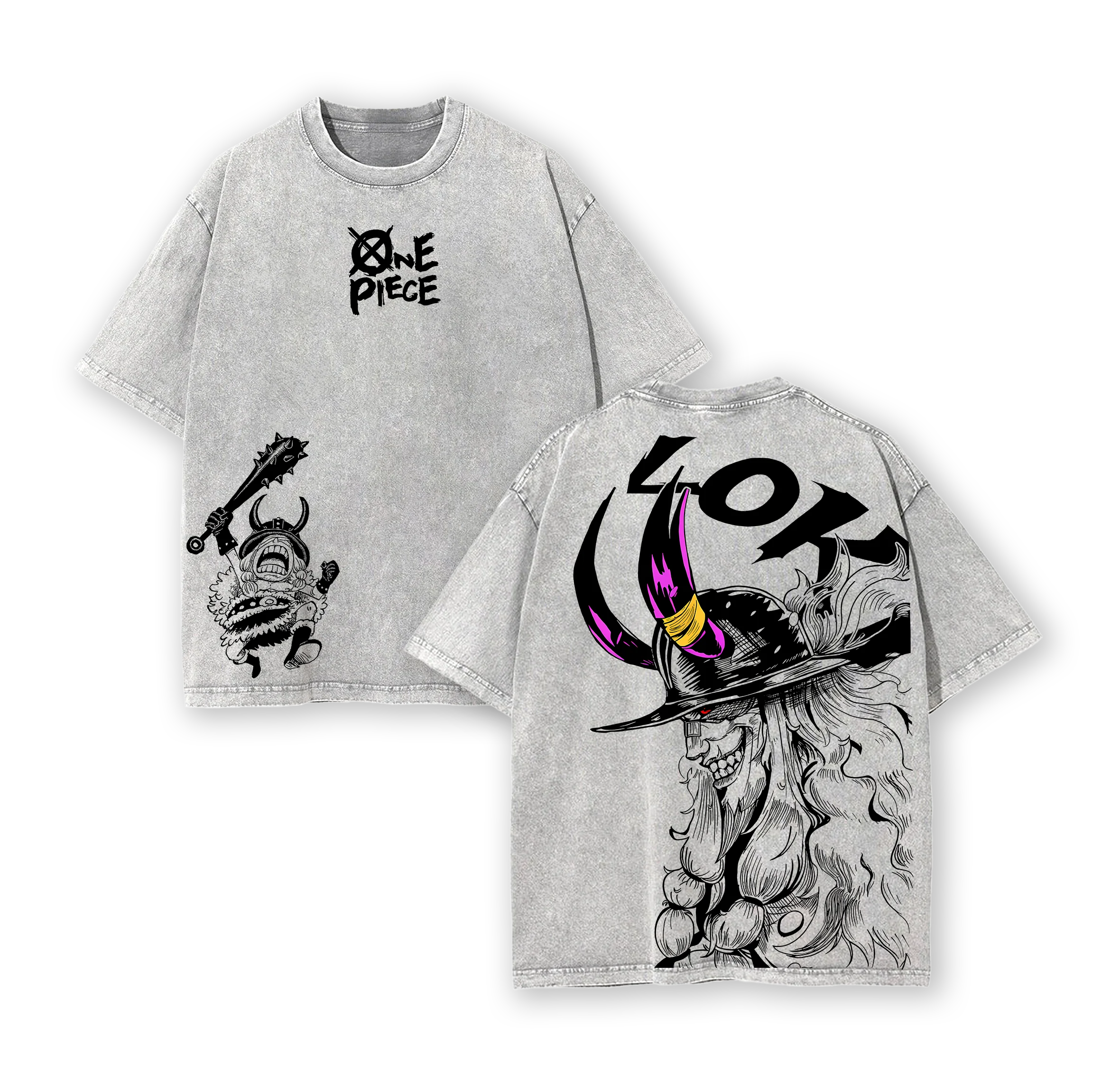 Loki - One Piece Vintage  Washed T-shirt/Crewneck/Hoodie