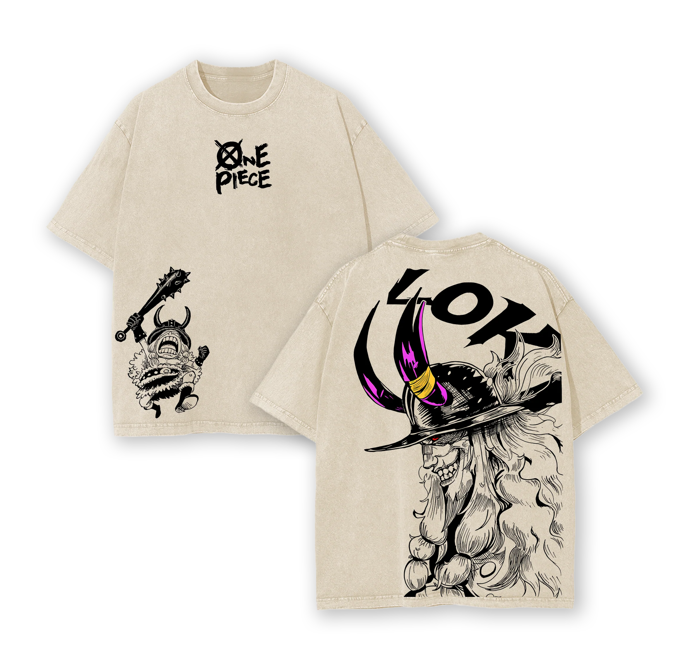 Loki - One Piece Vintage  Washed T-shirt/Crewneck/Hoodie