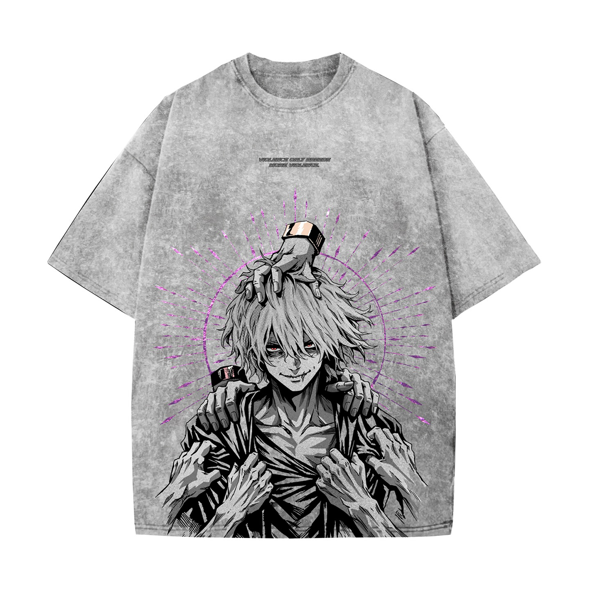 My Hero Academia Anime Washed T-shirt