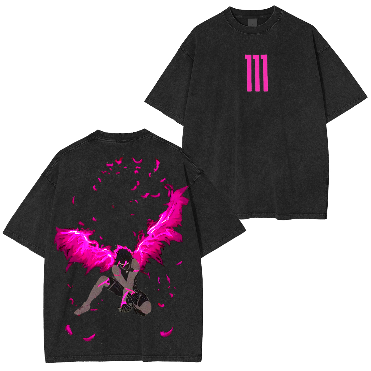 Blue Lock Anime Unisex Washed T-Shirt