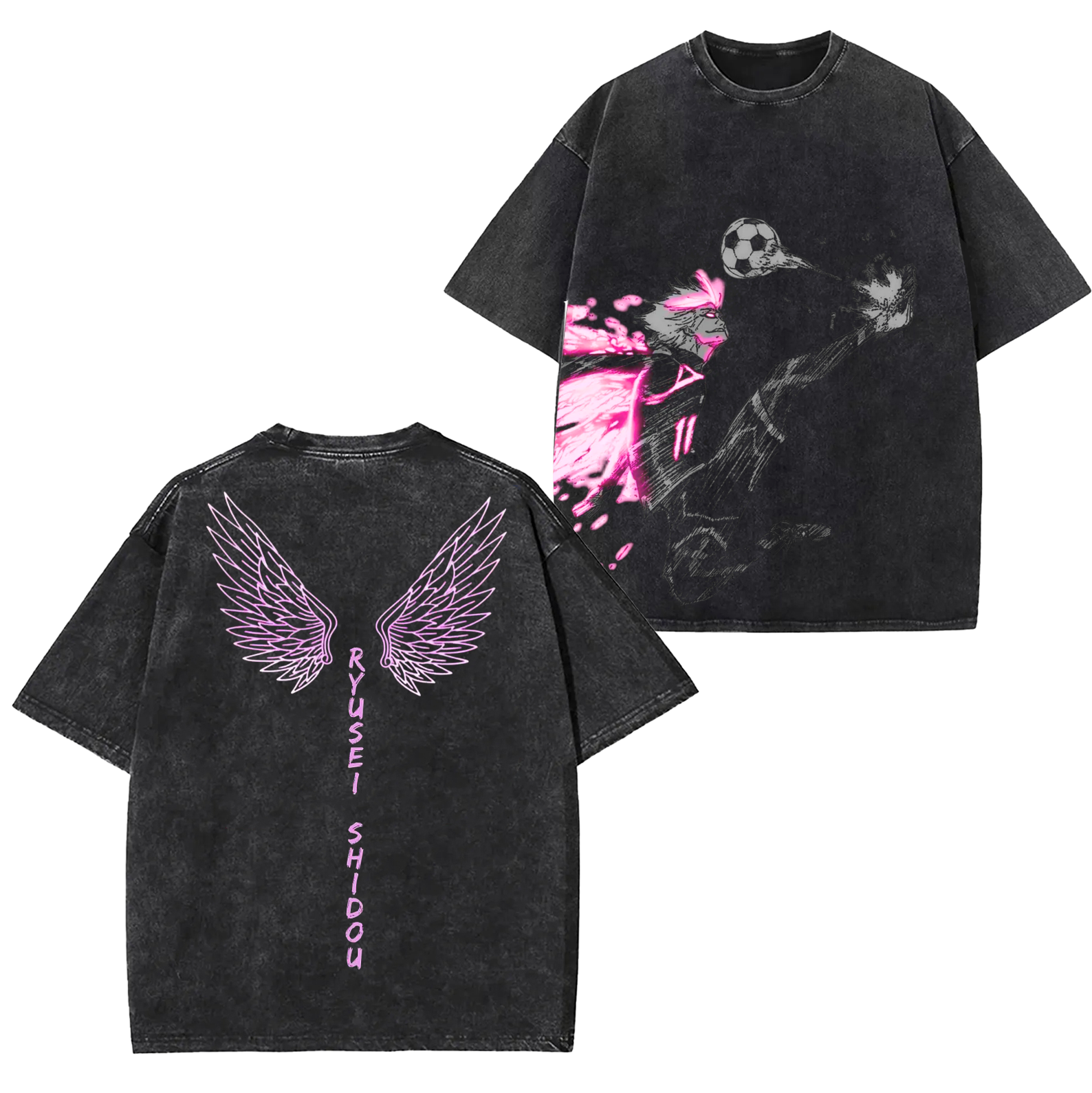 Blue Lock Anime Unisex Washed T-Shirt
