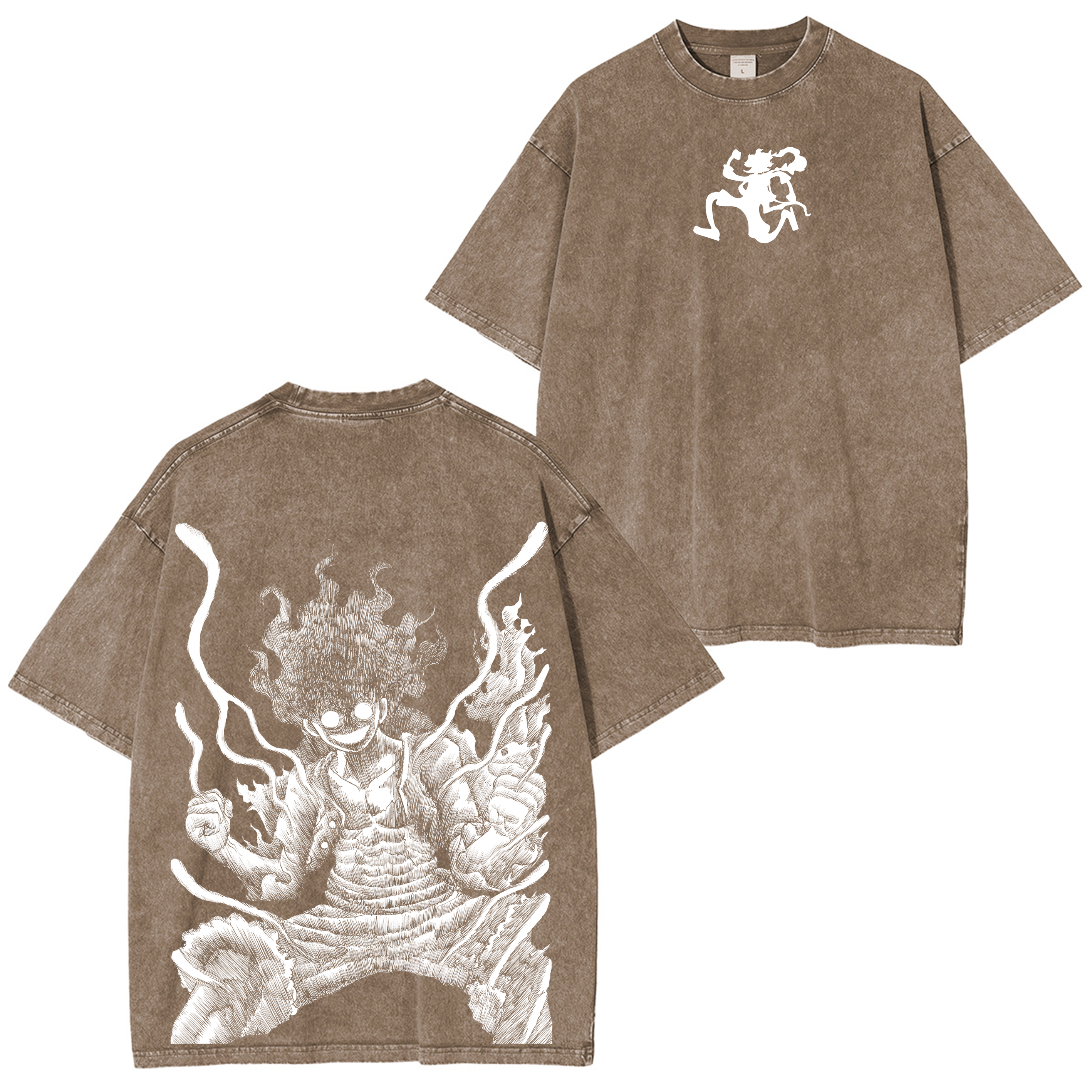 Luffy,One Piece  Anime Washed T-shirt/Crewneck/Hoodie