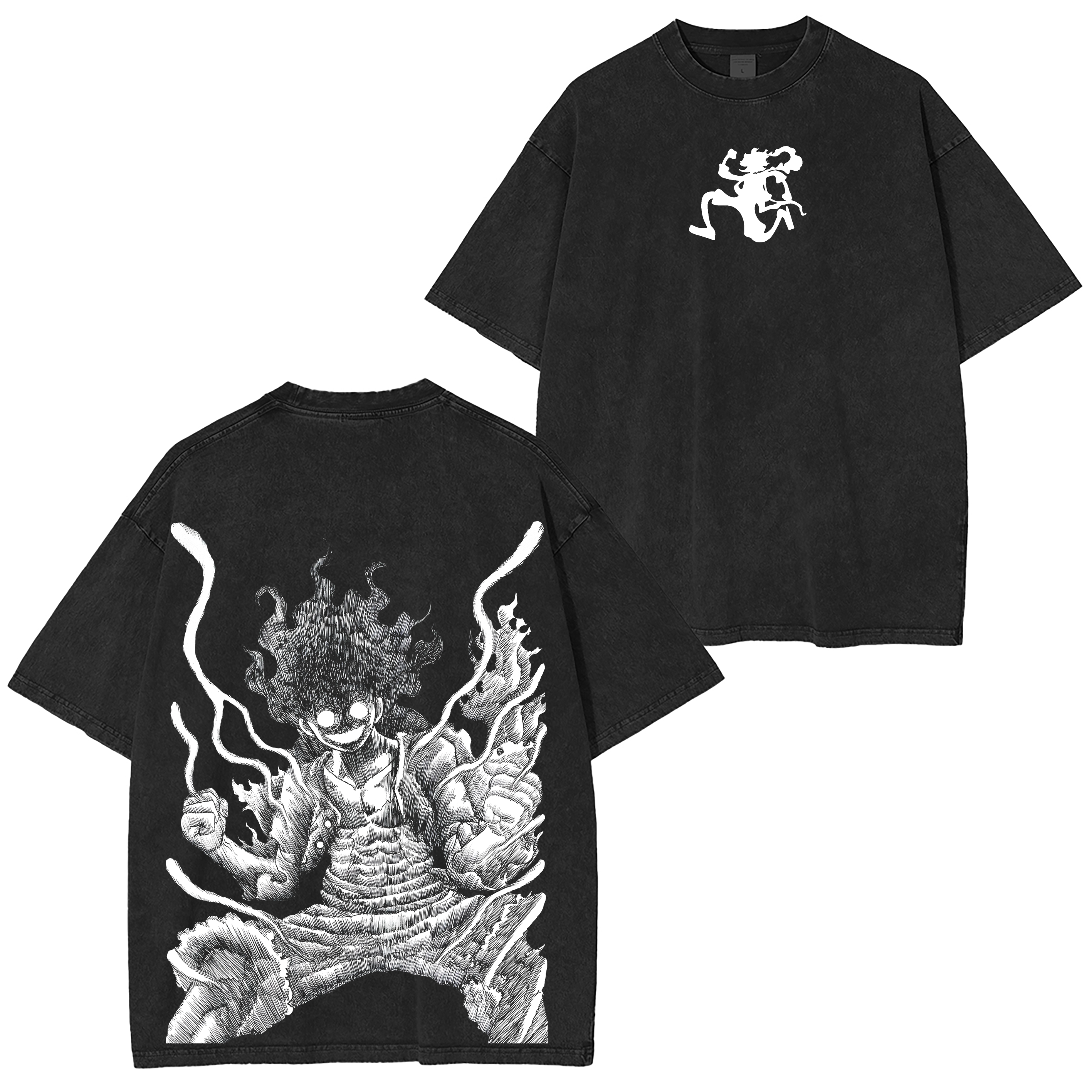 Luffy,One Piece  Anime Washed T-shirt/Crewneck/Hoodie