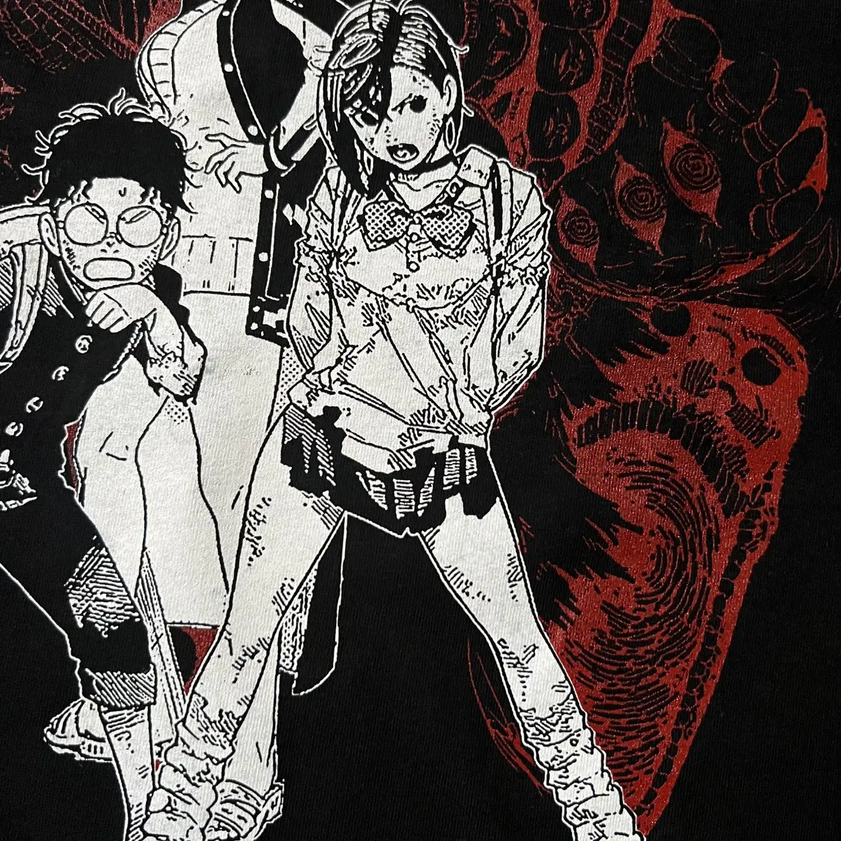 Retro Dandadan Anime Unisex Washed T-Shirt