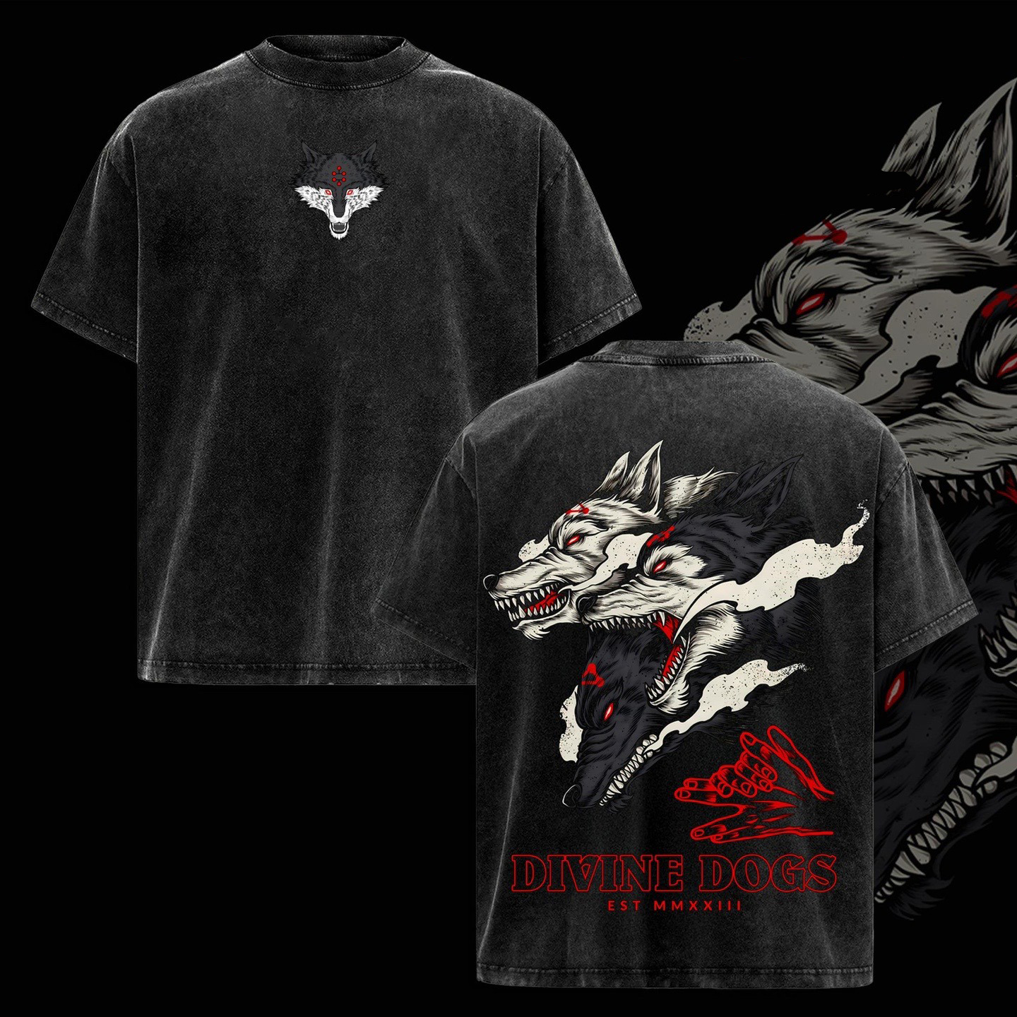 Megumi Fushiguro Anime Washed T-shirt/Crewneck/Hoodie