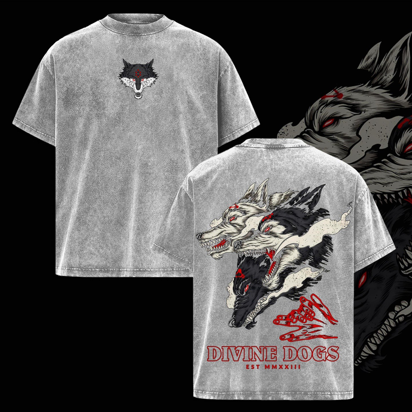 Megumi Fushiguro Anime Washed T-shirt/Crewneck/Hoodie