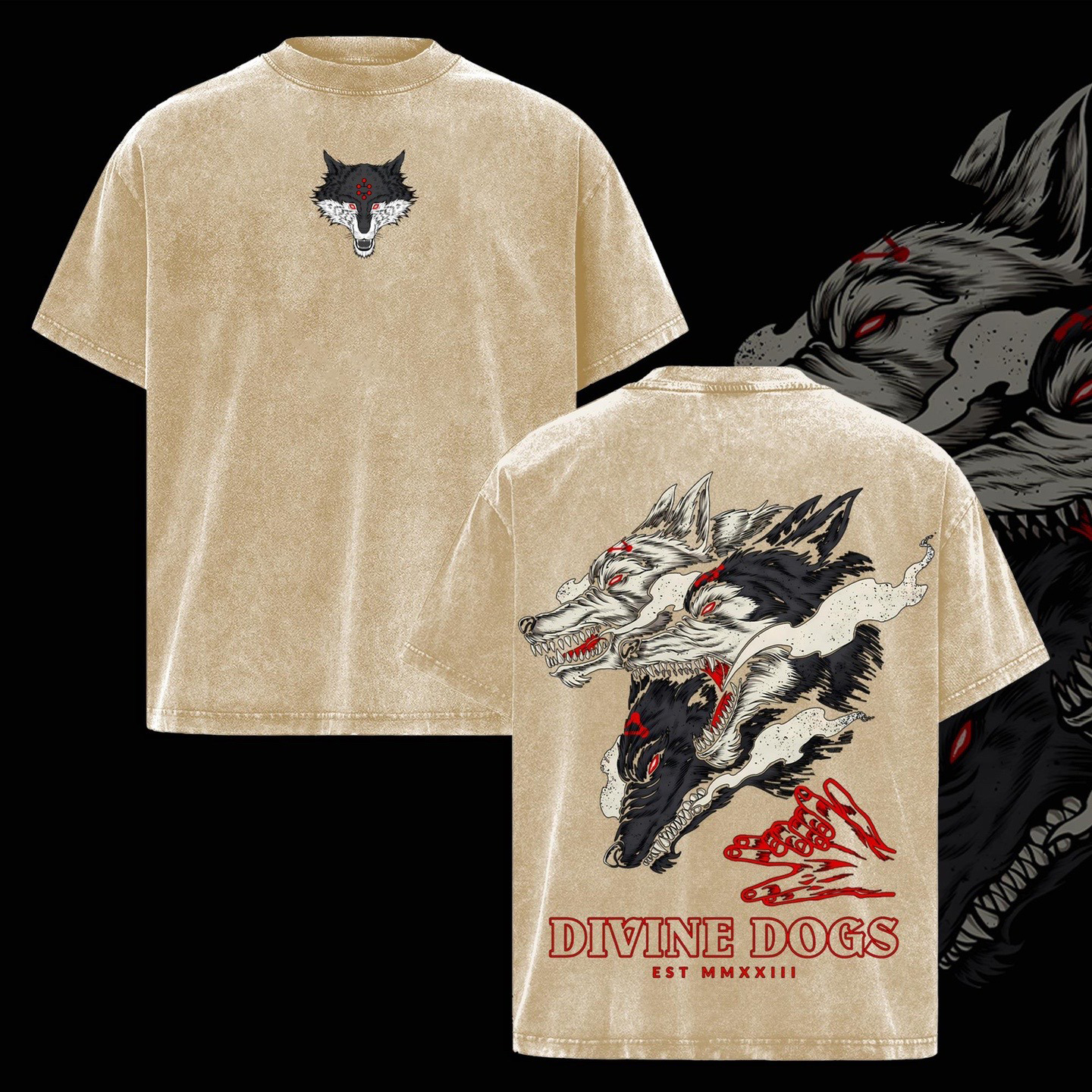 Megumi Fushiguro Anime Washed T-shirt/Crewneck/Hoodie