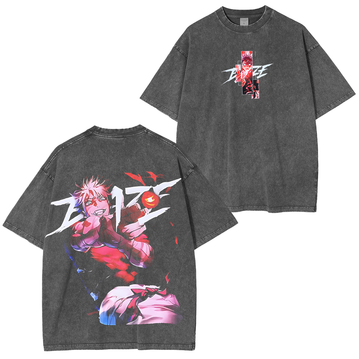 Gojo Satoru,Jujutsu Kaisen Anime Unisex Washed T-Shirt