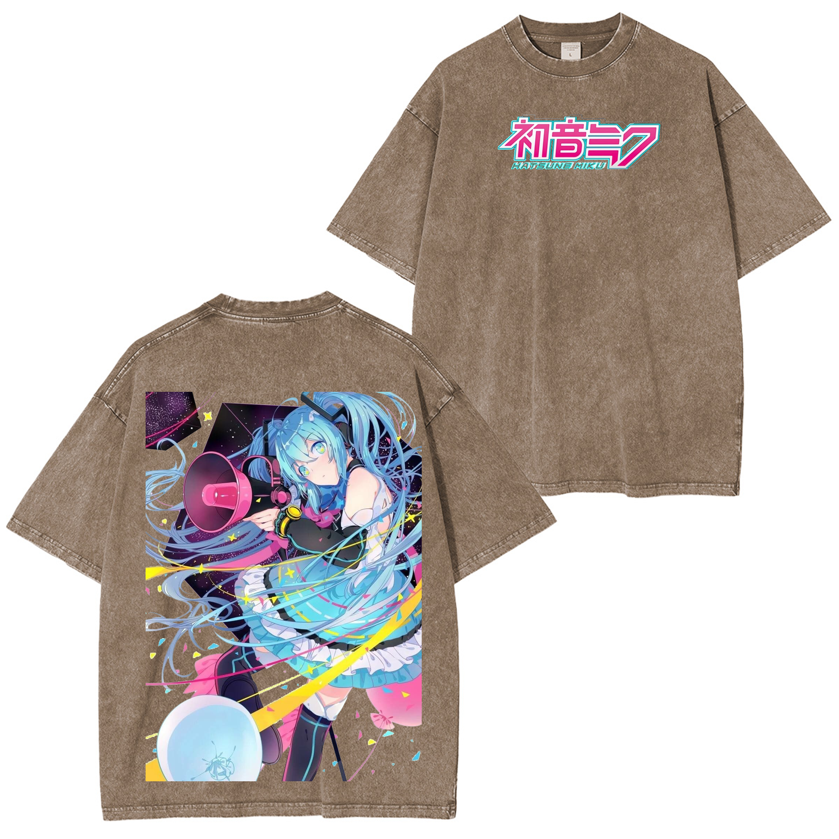 Hatsune Miku Washed T-shirt/Crewneck/Hoodie