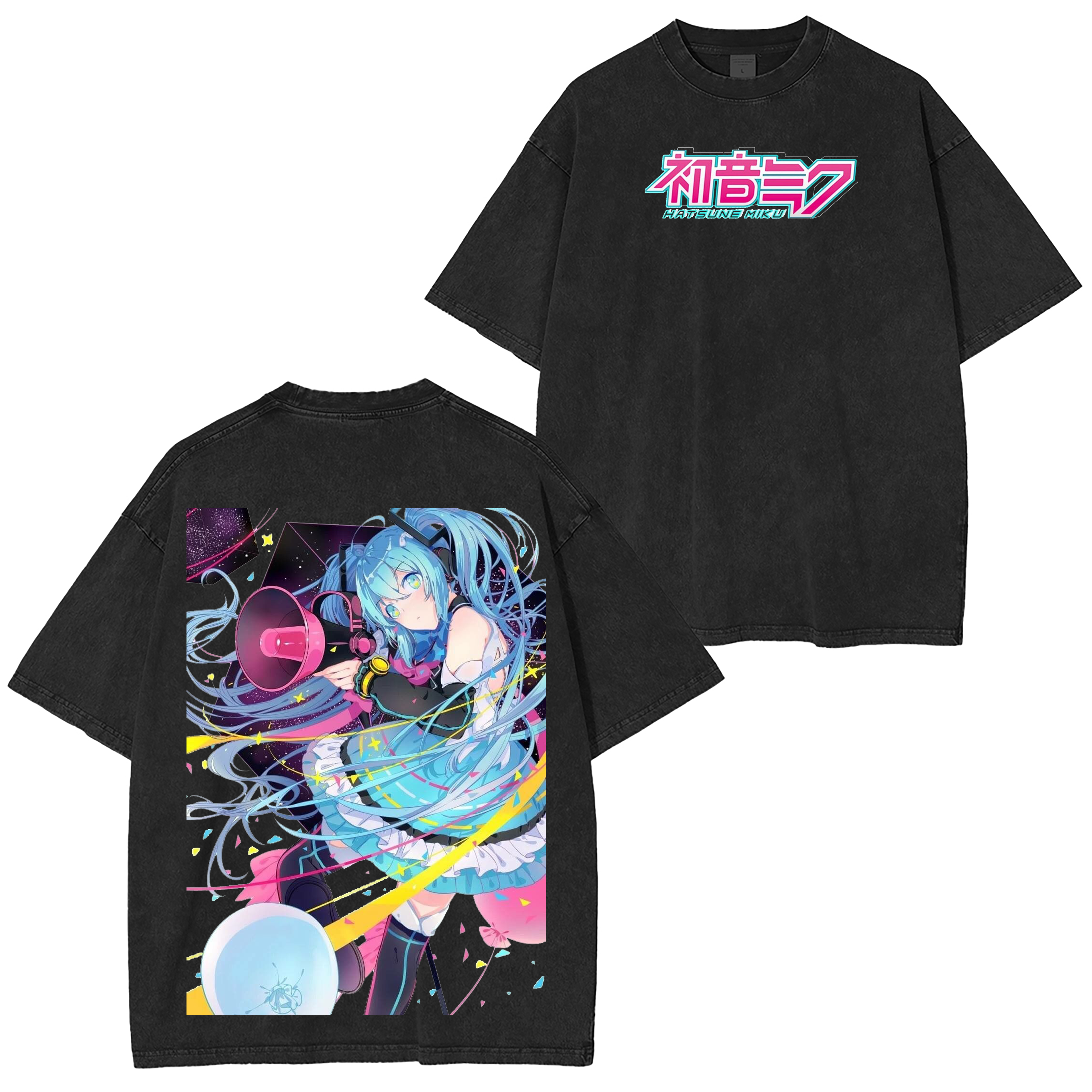 Hatsune Miku Washed T-shirt/Crewneck/Hoodie