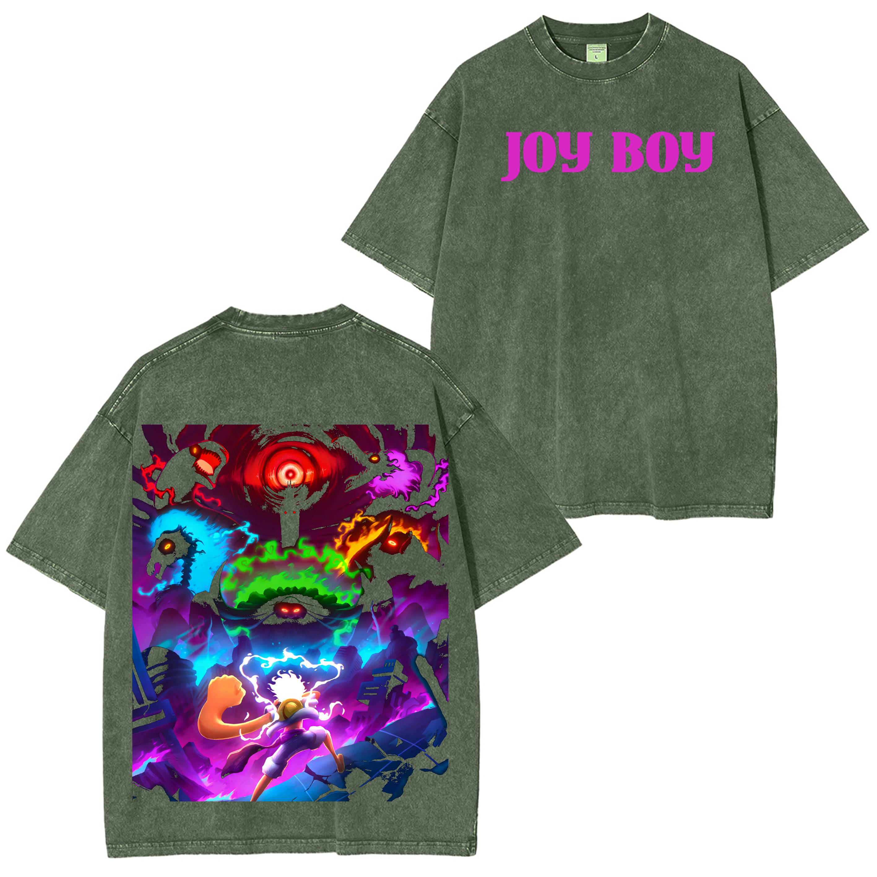 One Piece Washed T-shirt/Crewneck/Hoodie