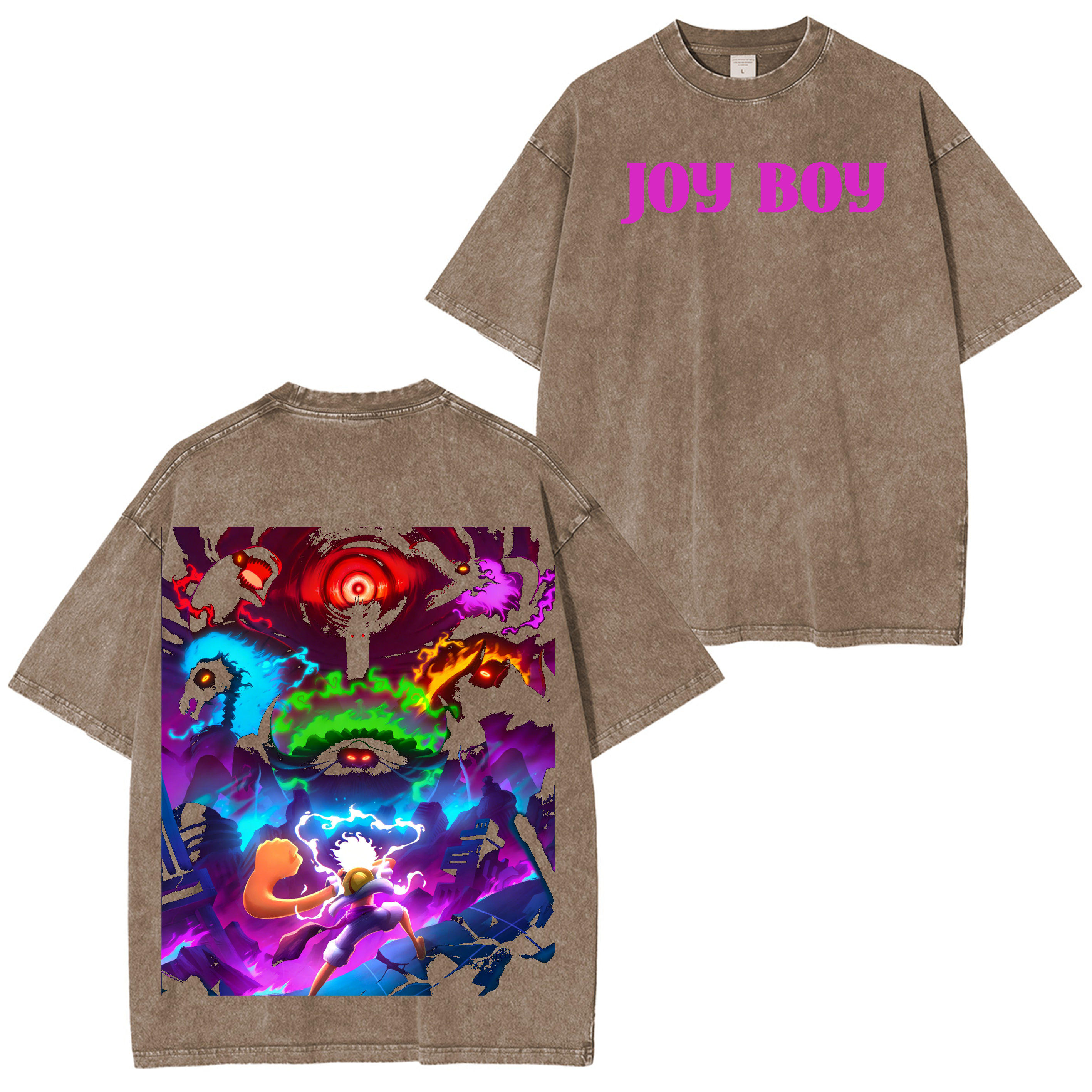 One Piece Washed T-shirt/Crewneck/Hoodie