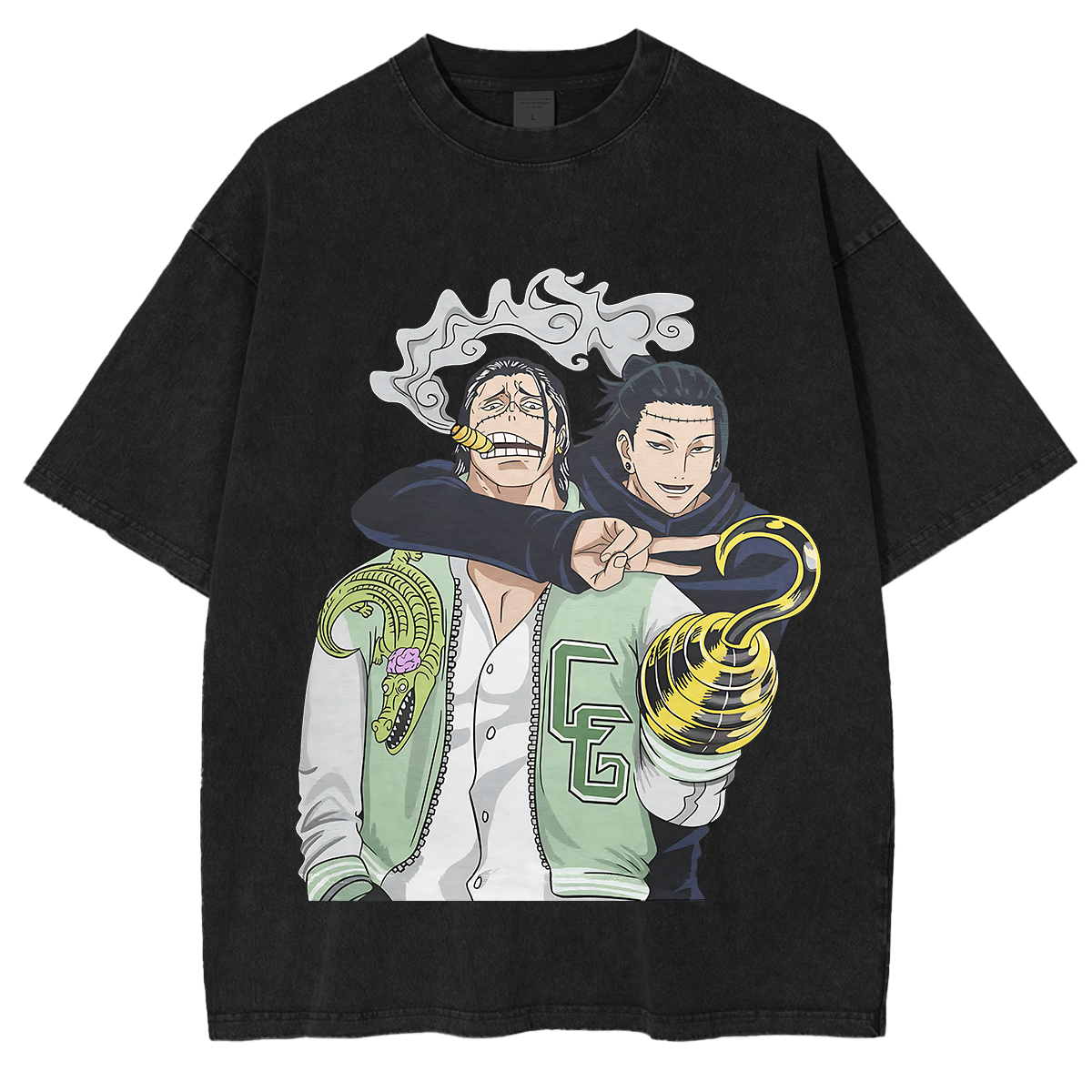Jujutsu Kaisen Anime Unisex Washed T-Shirt