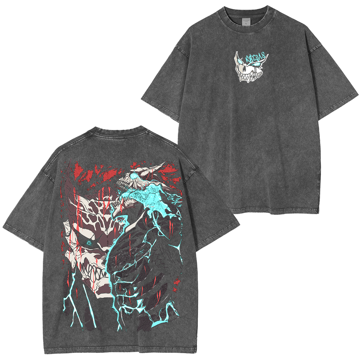 Kaiju No. 8 Anime Unisex Washed T-Shirt